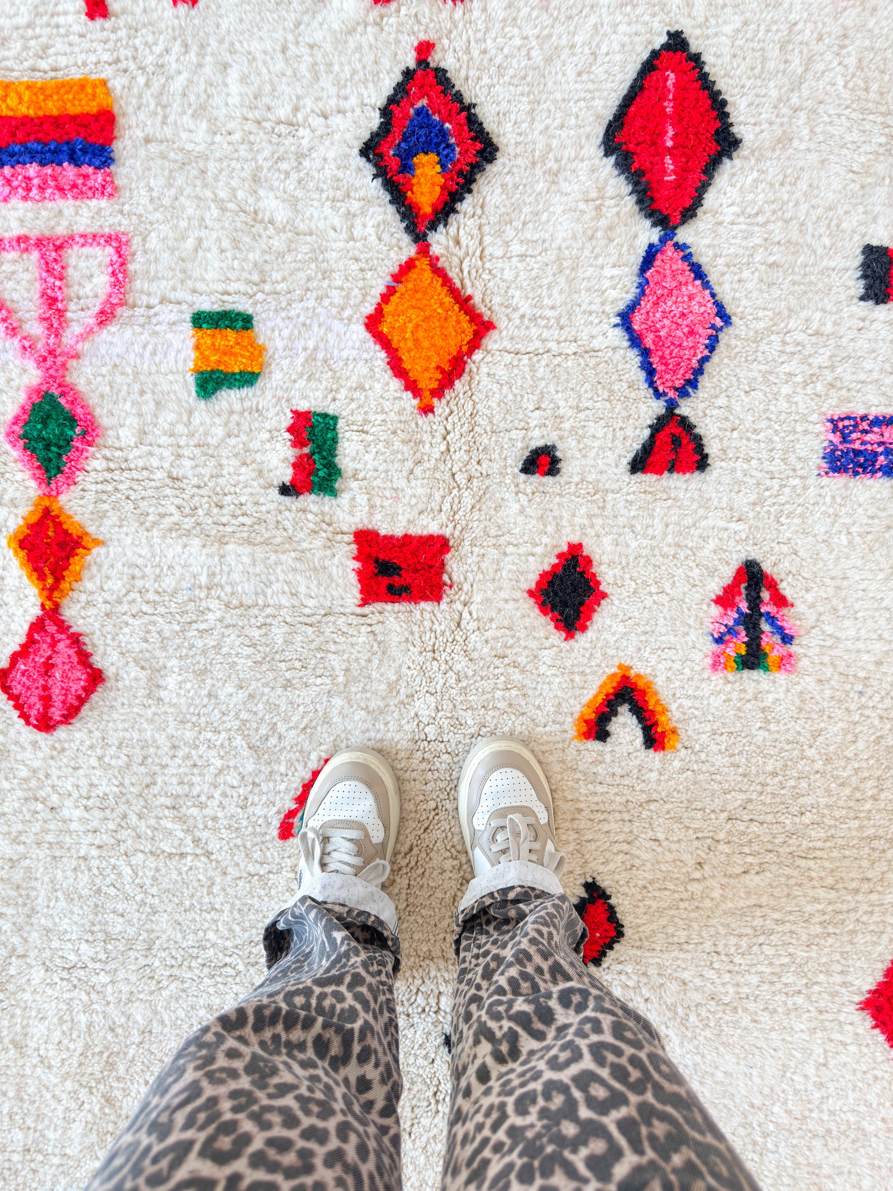 Colorful Berber rug 156 x 270 cm - no. 2139