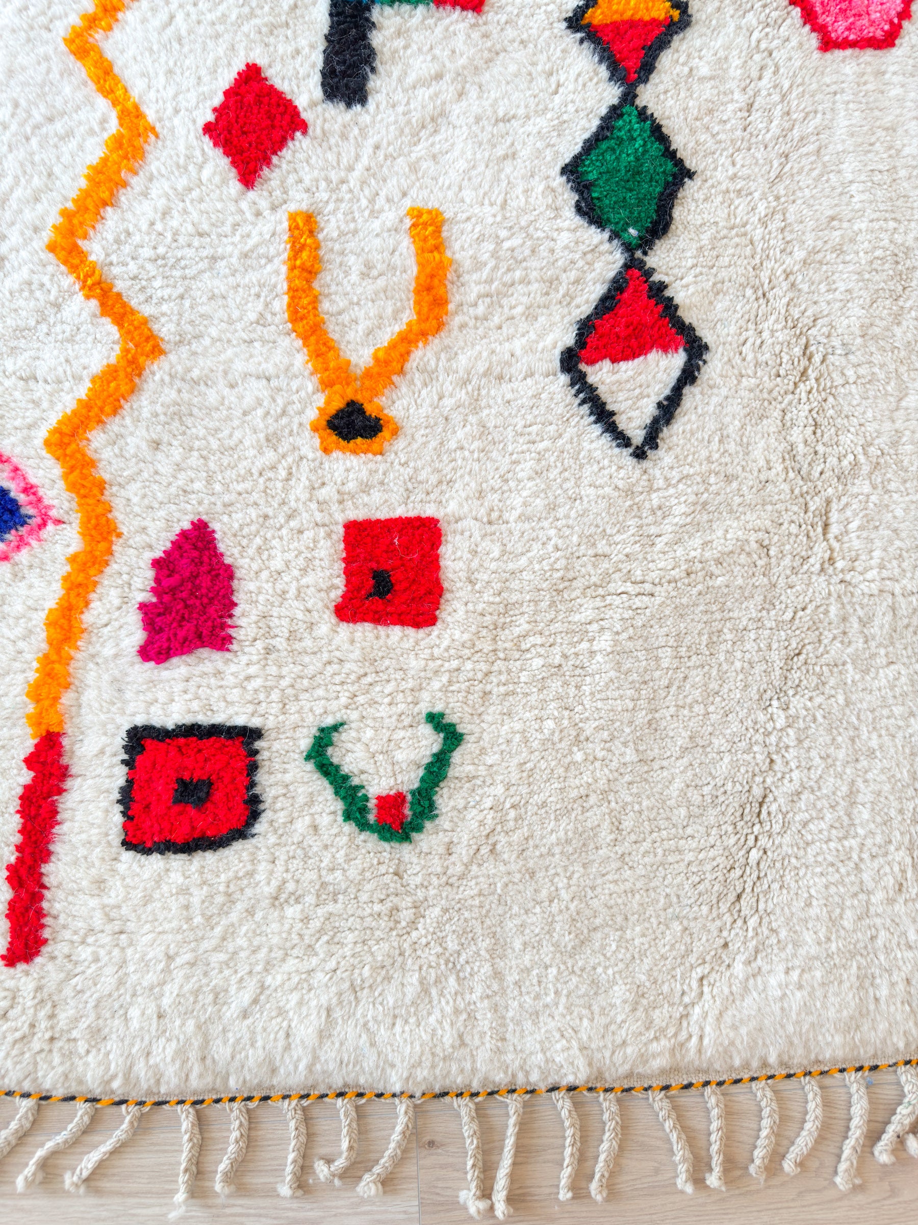 Colorful Berber rug 156 x 270 cm - no. 2139