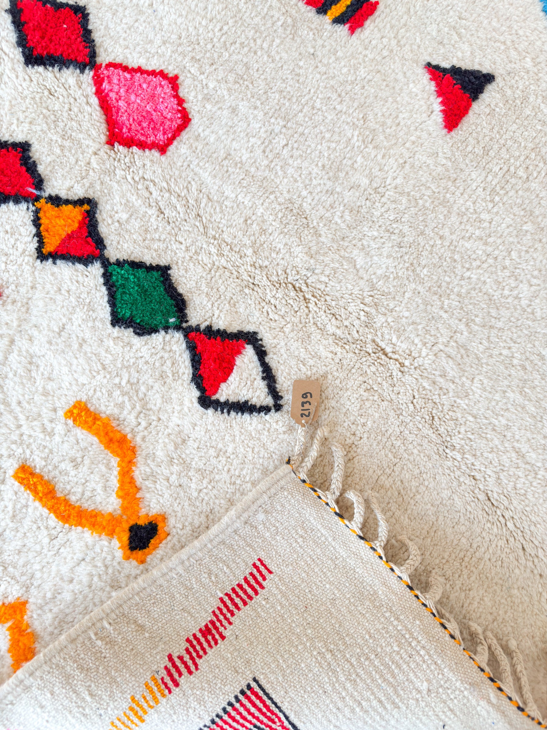 Bunter Berberteppich 156 x 270 cm - Nr. 2139