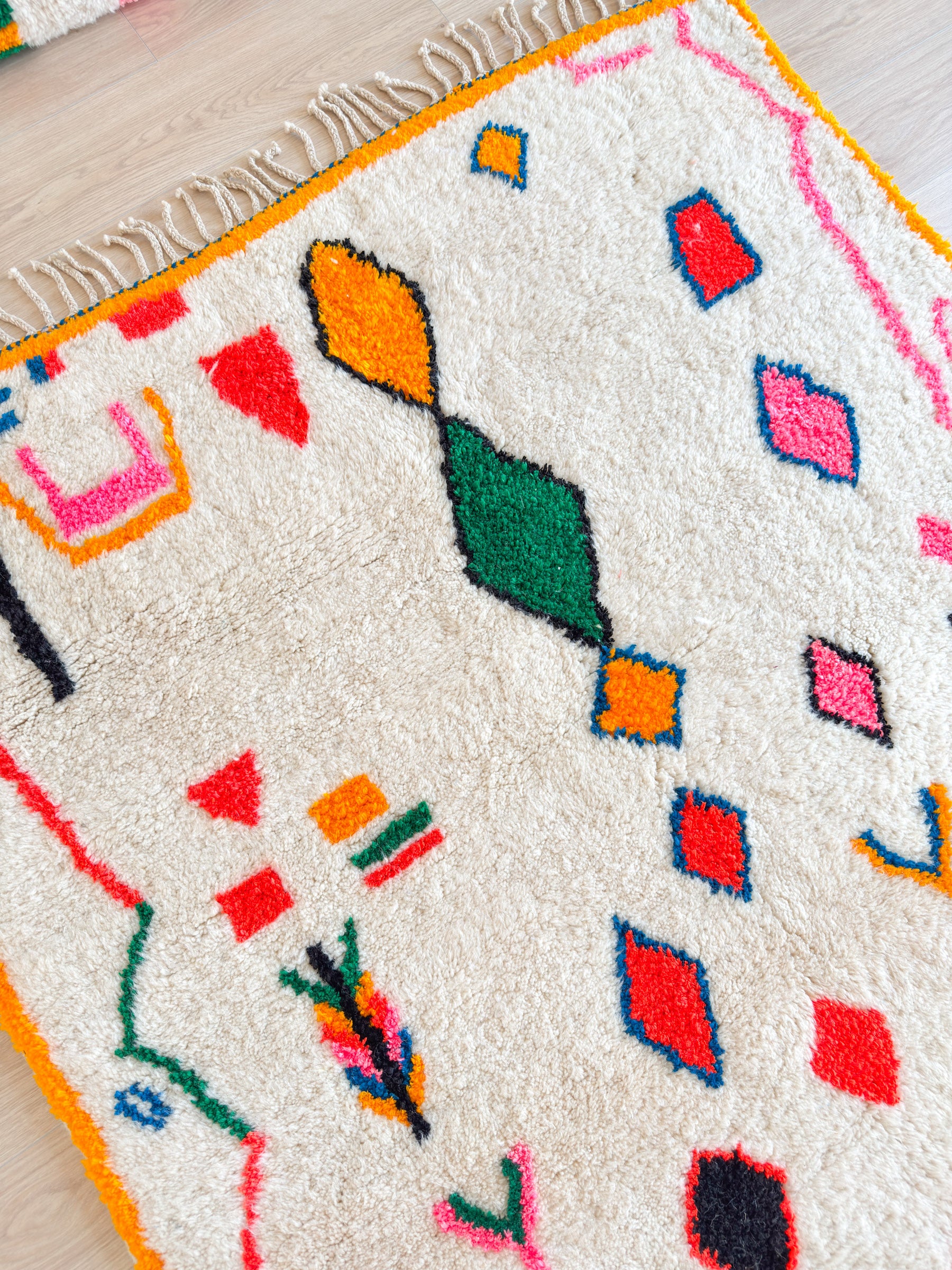 Colorful Berber rug 158 x 279 cm - no. 2160