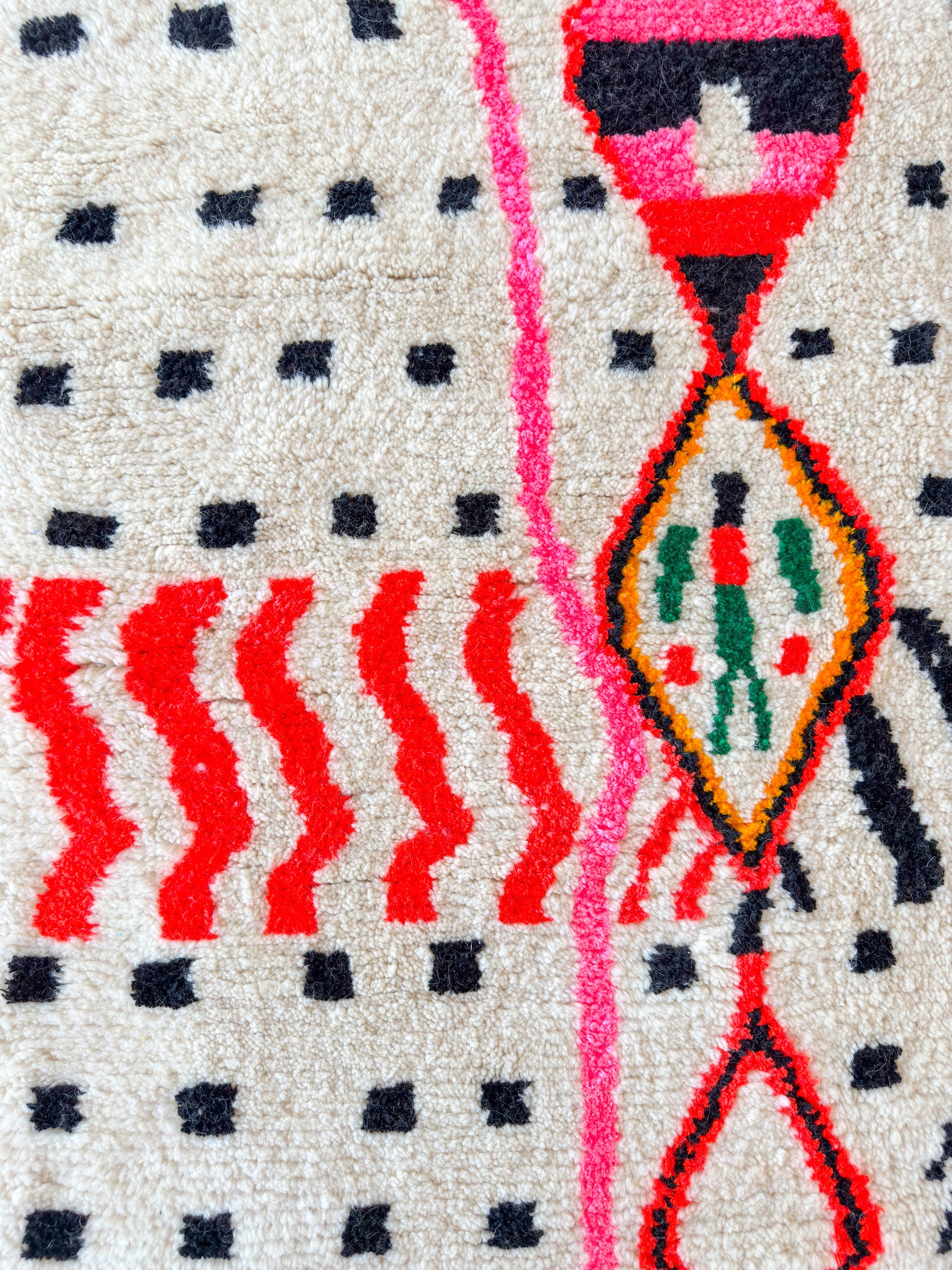 Bunter Berberteppich 158 x 267 cm - Nr. 2176