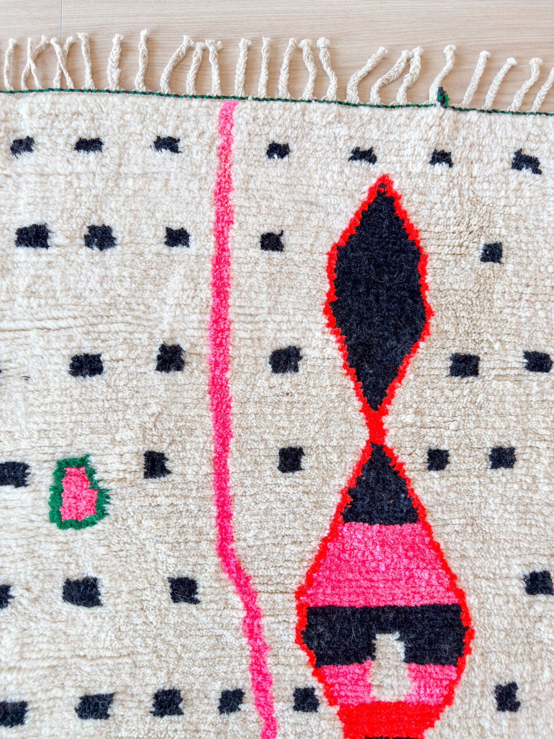 Bunter Berberteppich 158 x 267 cm - Nr. 2176