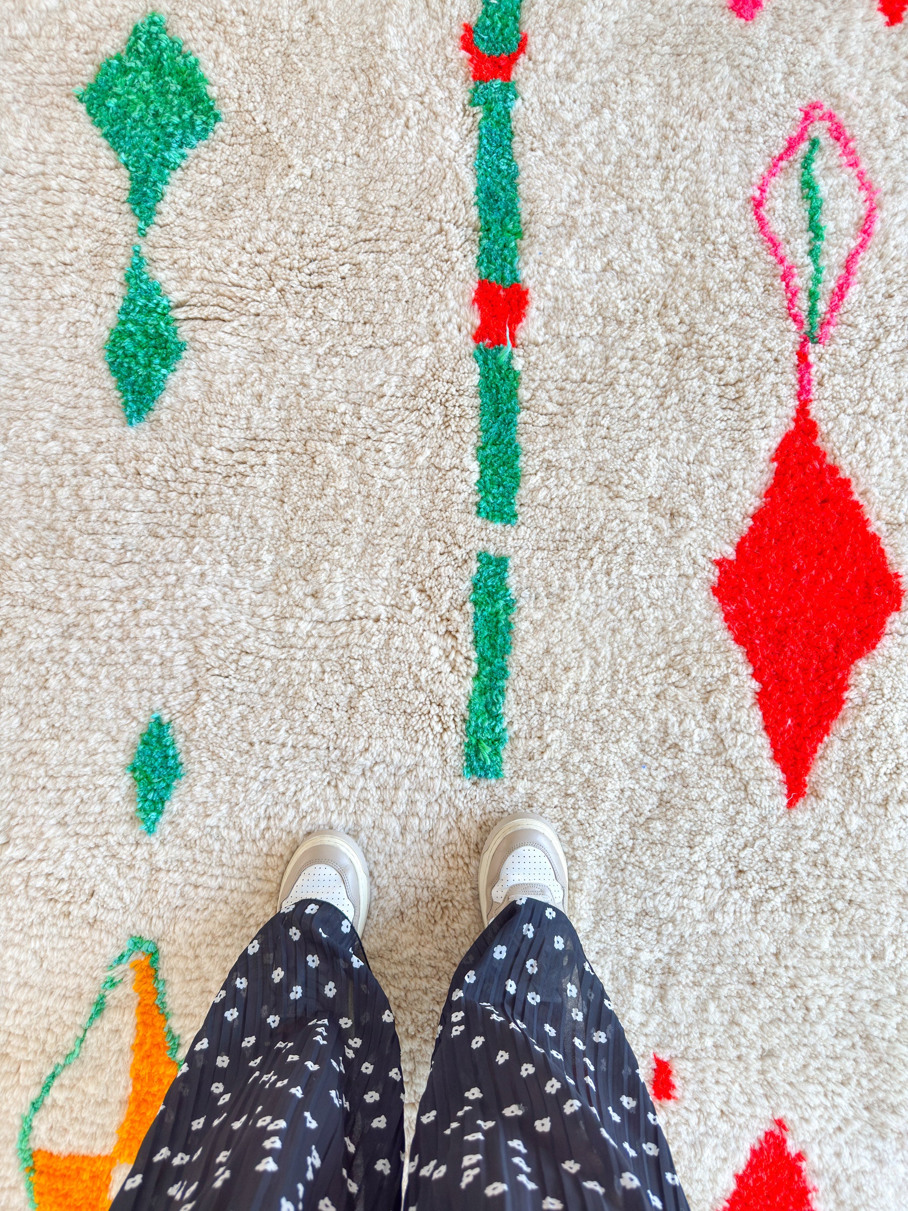 Bunter Berberteppich 160 x 277 cm - Nr. 2172