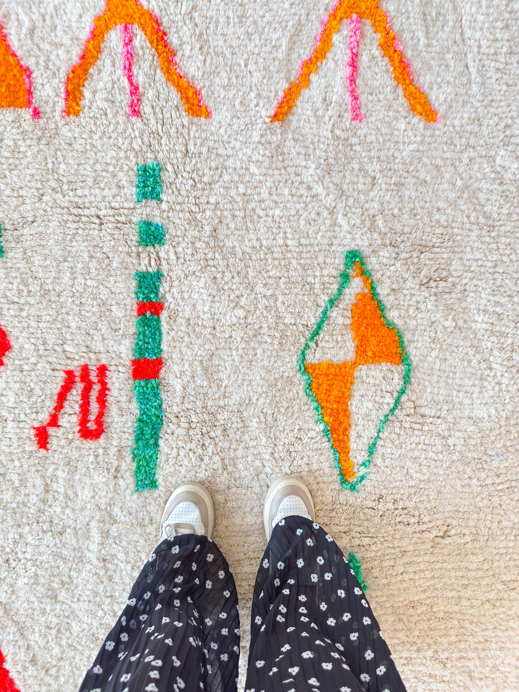 Bunter Berberteppich 160 x 277 cm - Nr. 2172