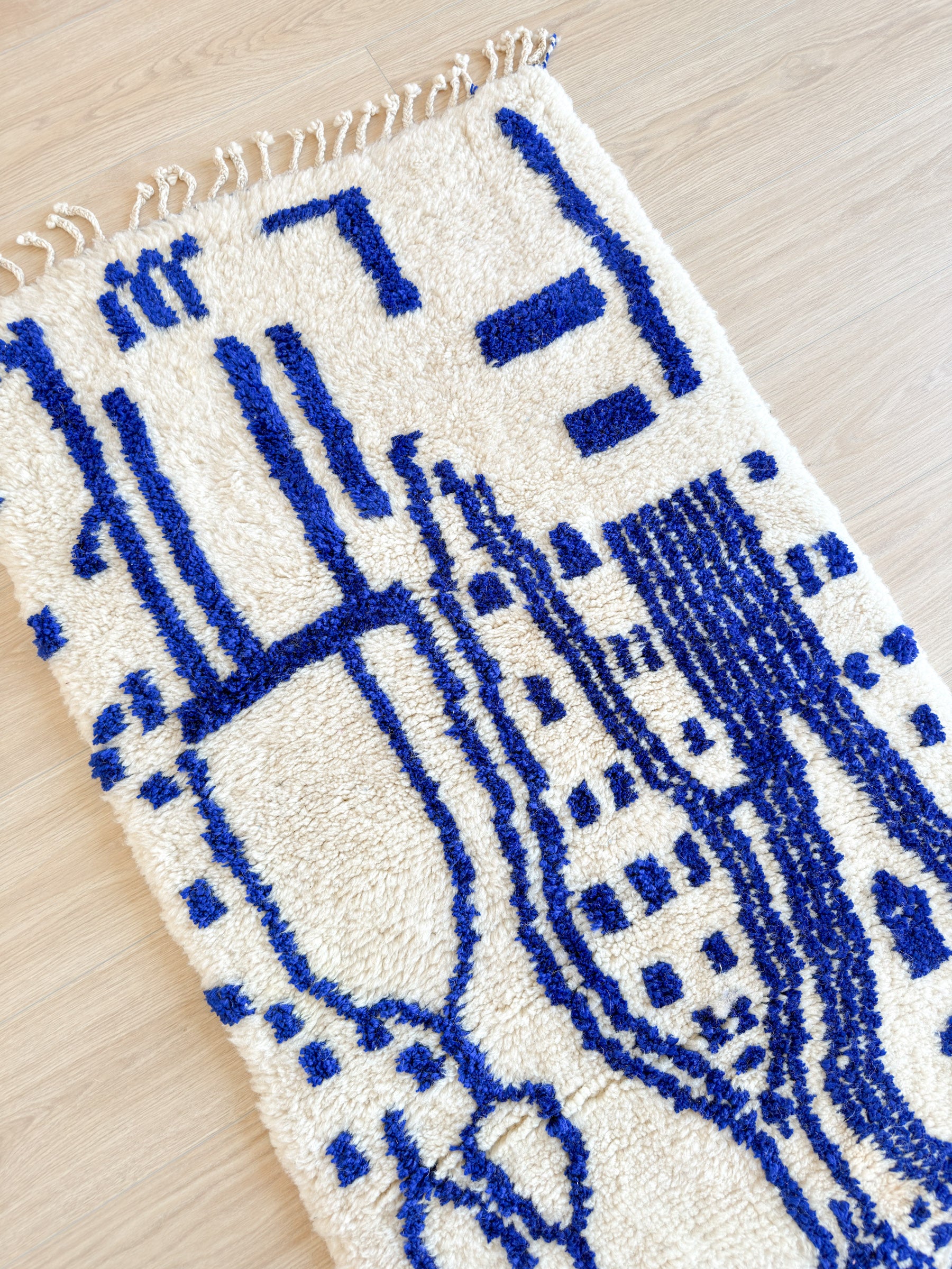 Bunter Berber-Läuferteppich 80 x 274 cm – Nr. 2110