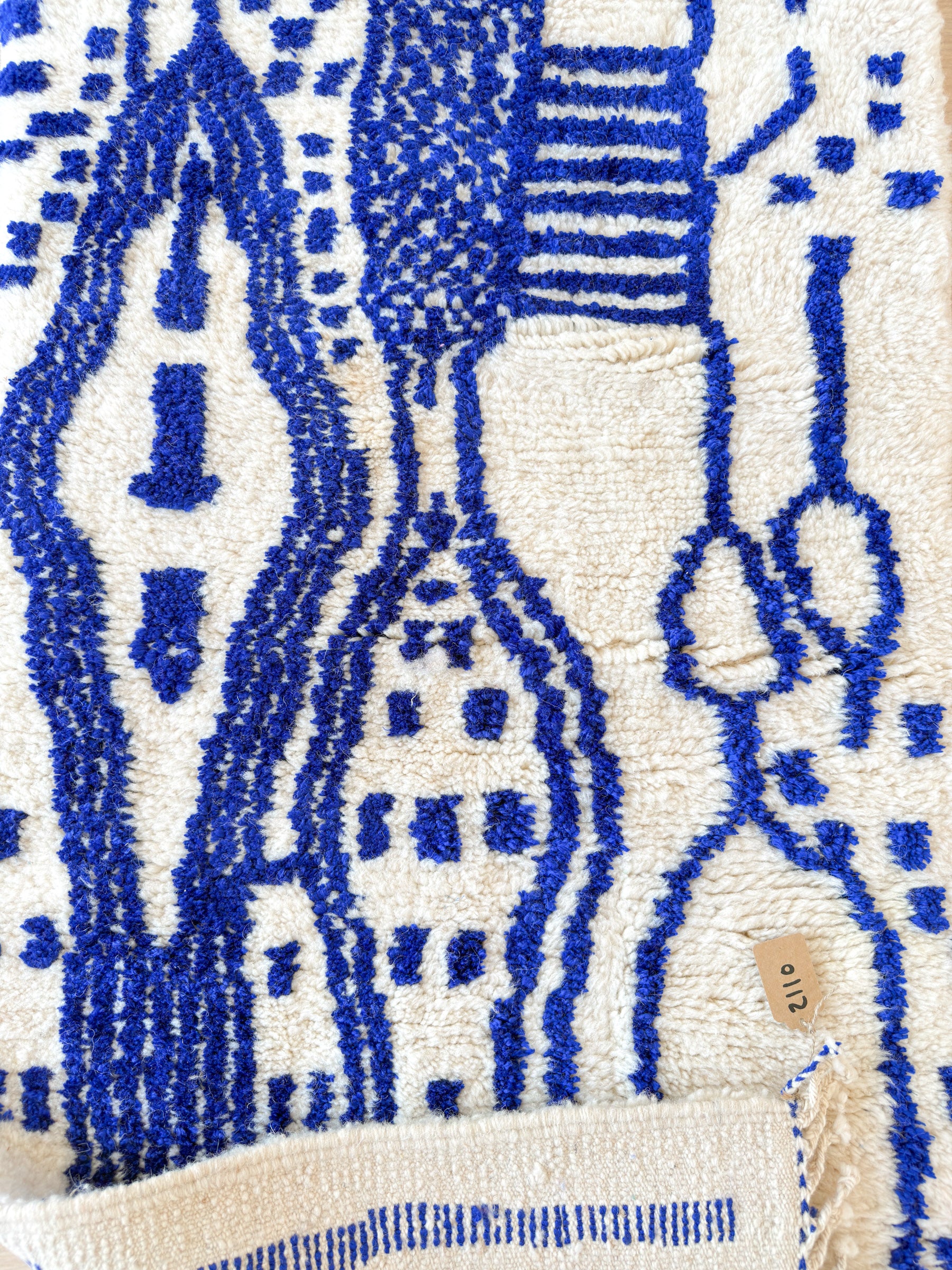 Bunter Berber-Läuferteppich 80 x 274 cm – Nr. 2110