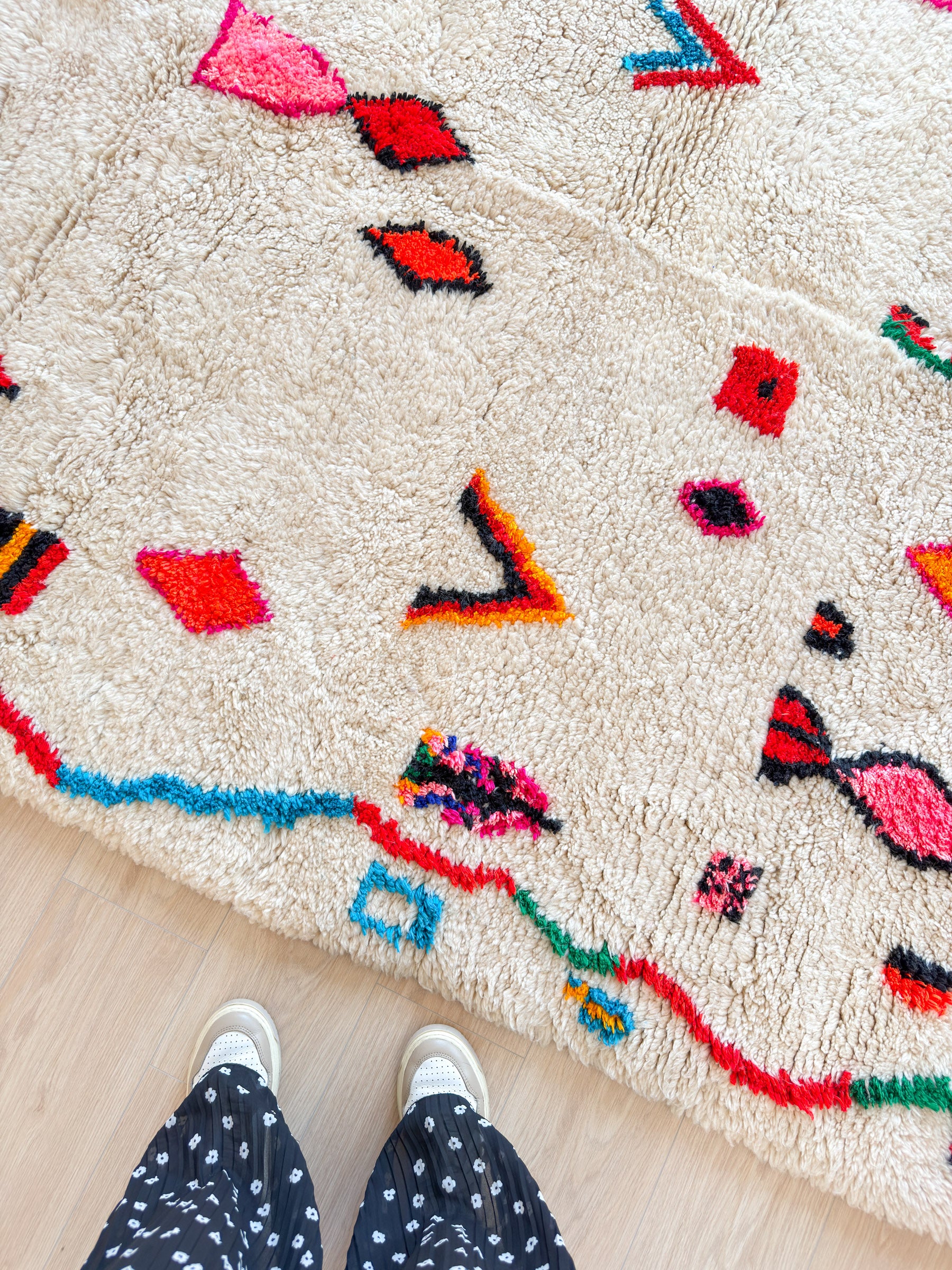 Bunter Berberteppich 192 x 316 cm – Nr. 1176