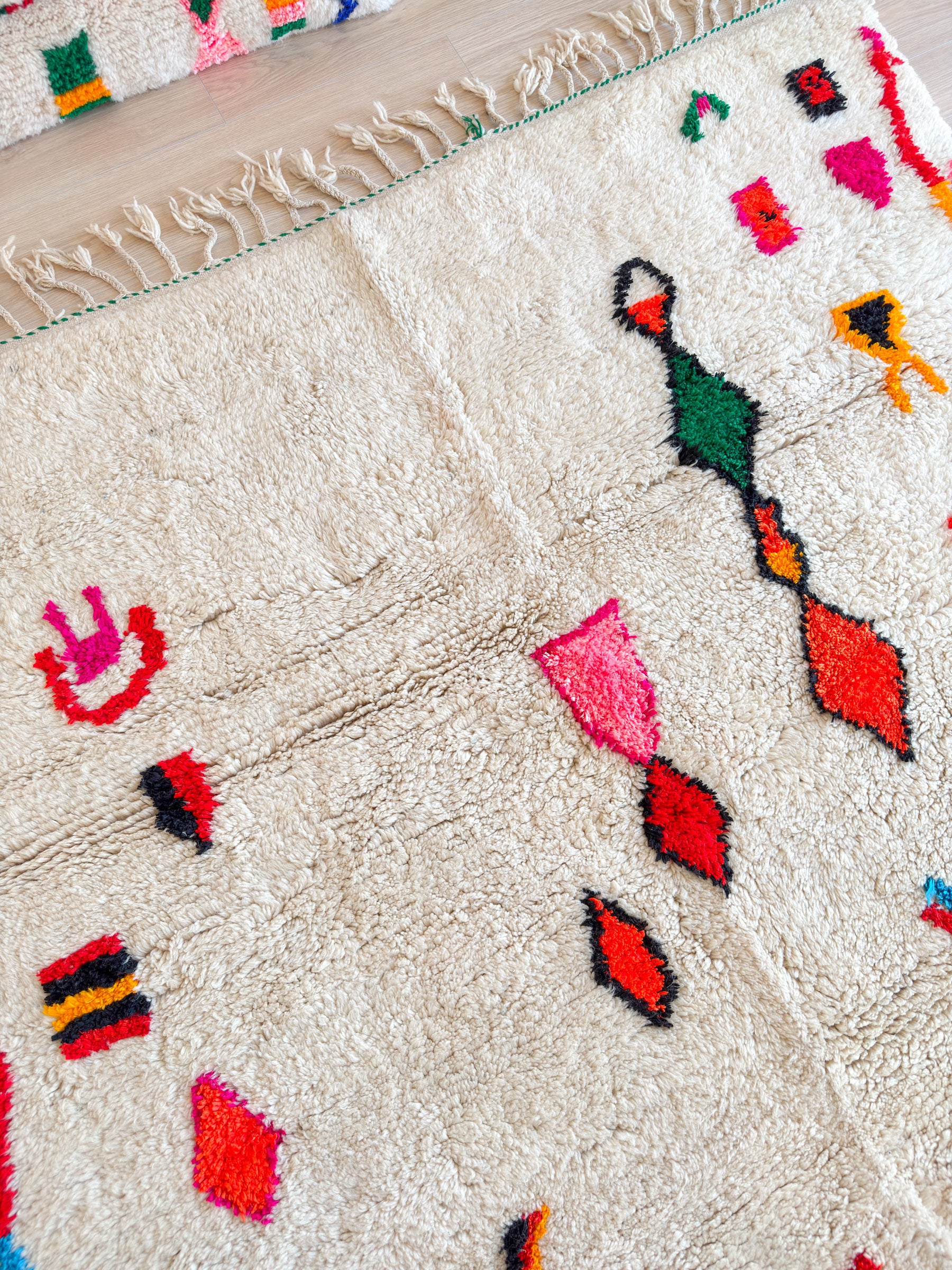 Bunter Berberteppich 192 x 316 cm – Nr. 1176