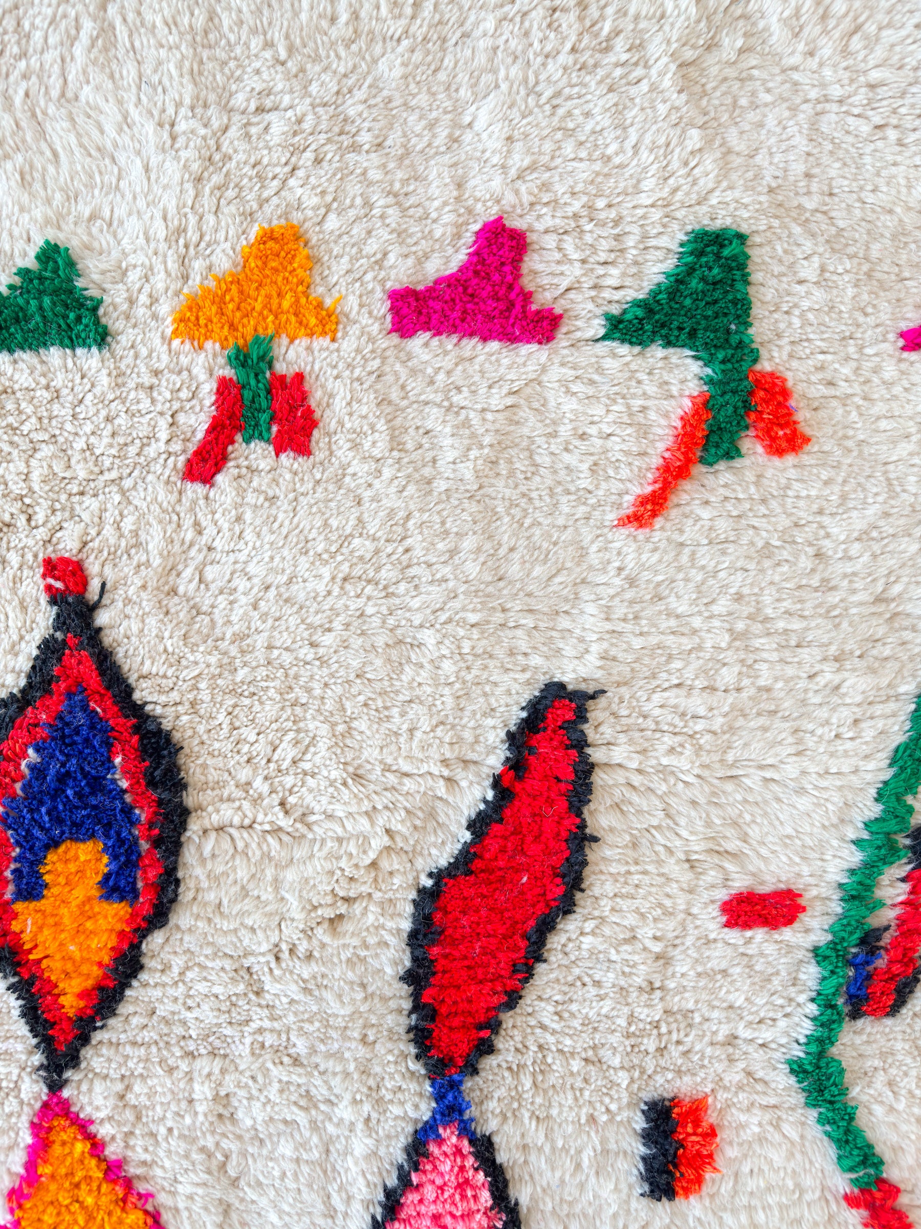 Bunter Berberteppich 192 x 316 cm – Nr. 1176