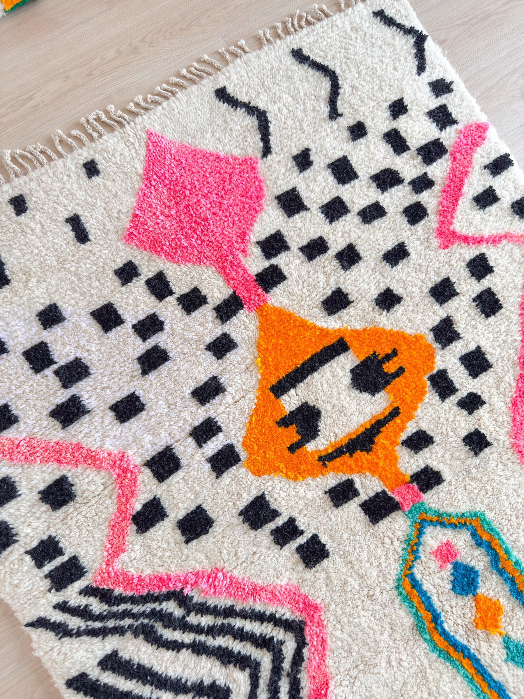 Tapis berbère coloré 150 x 256 cm - n°2112