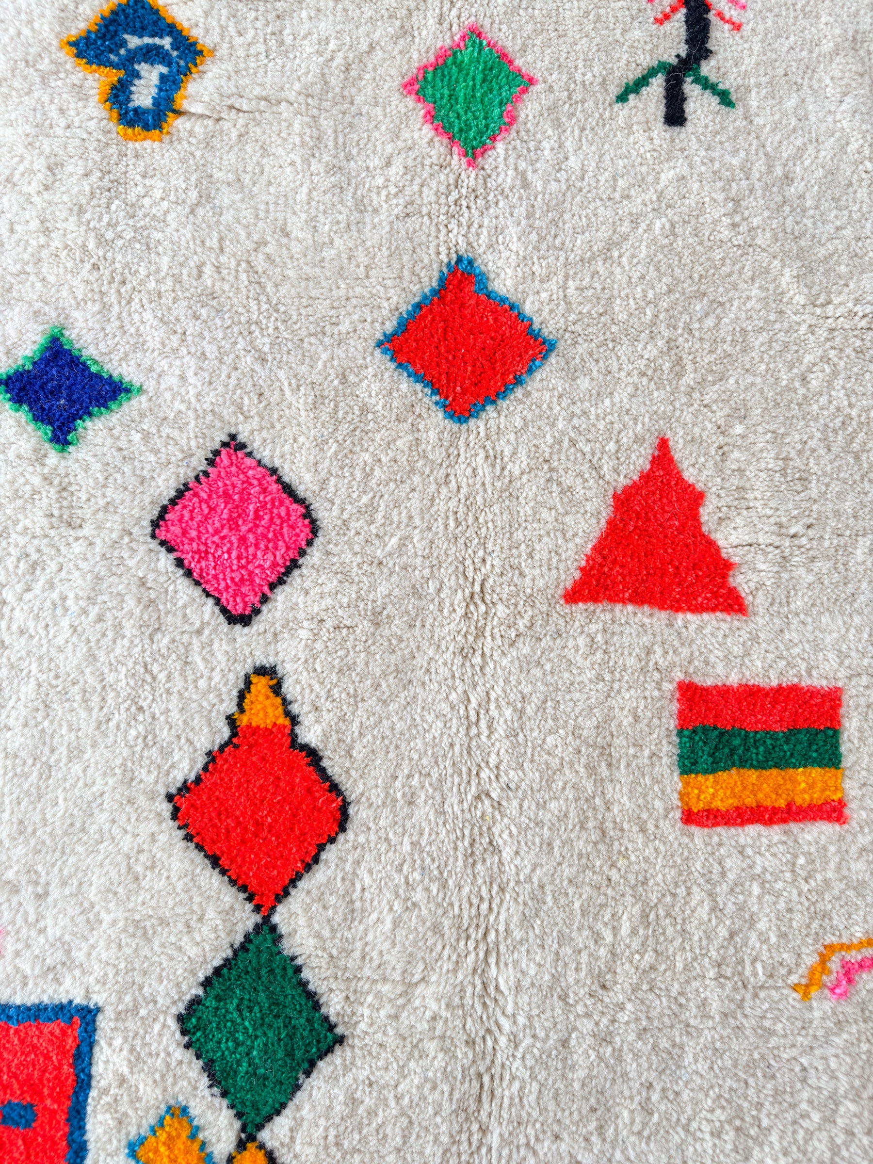 Colorful Berber rug 149 x 274 cm - no. 2131