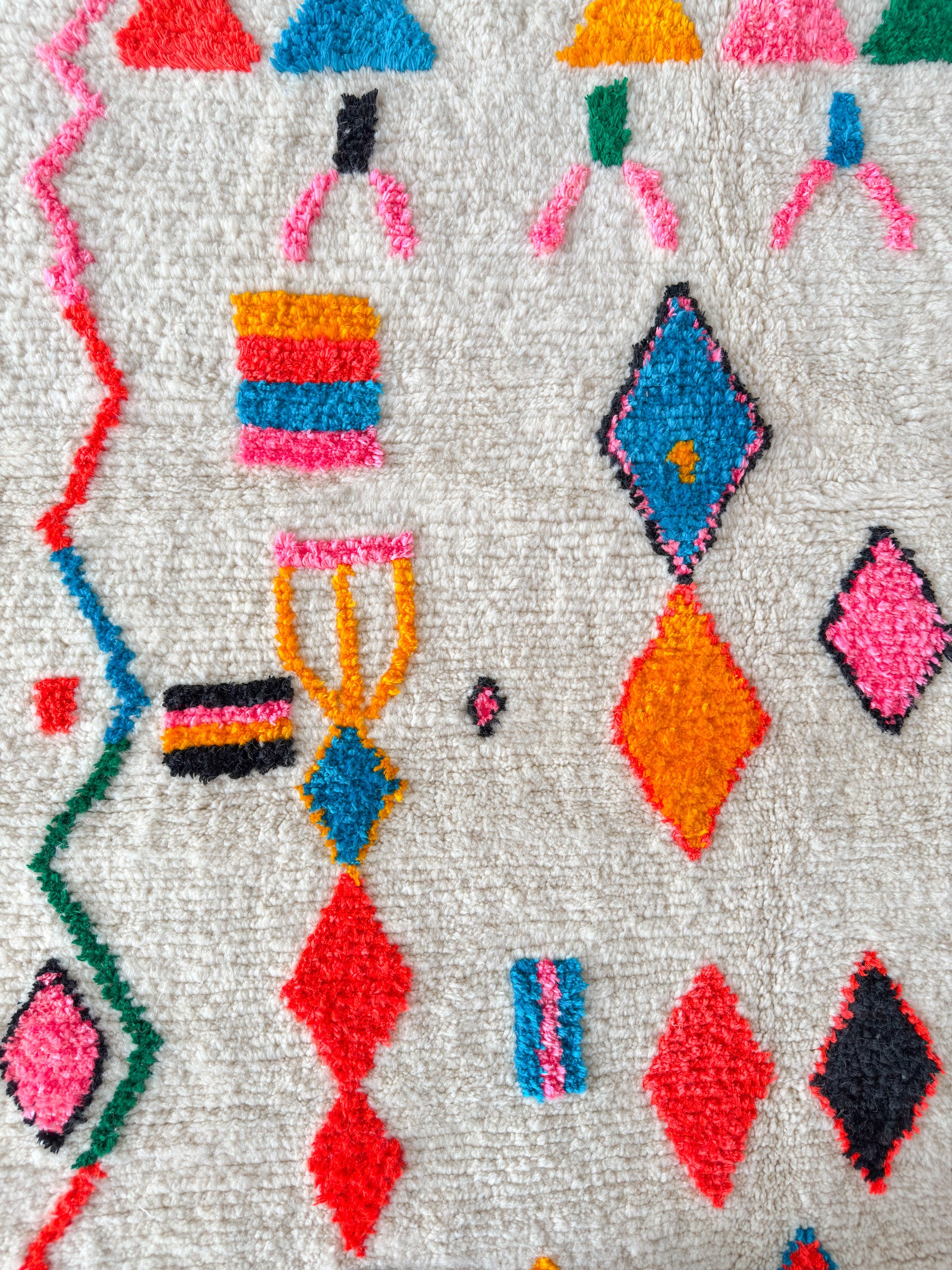 Colorful Berber rug 146 x 267 cm - no. 2134
