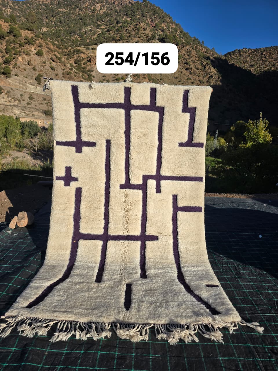 Beni Ouarain Teppich 156 x 274 cm – Nr. 2515