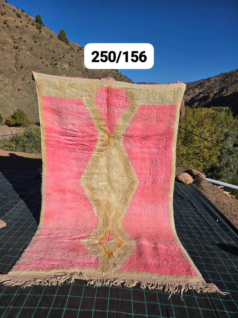 Beni Ouarain Teppich 158 x 260 cm – Nr. 2498