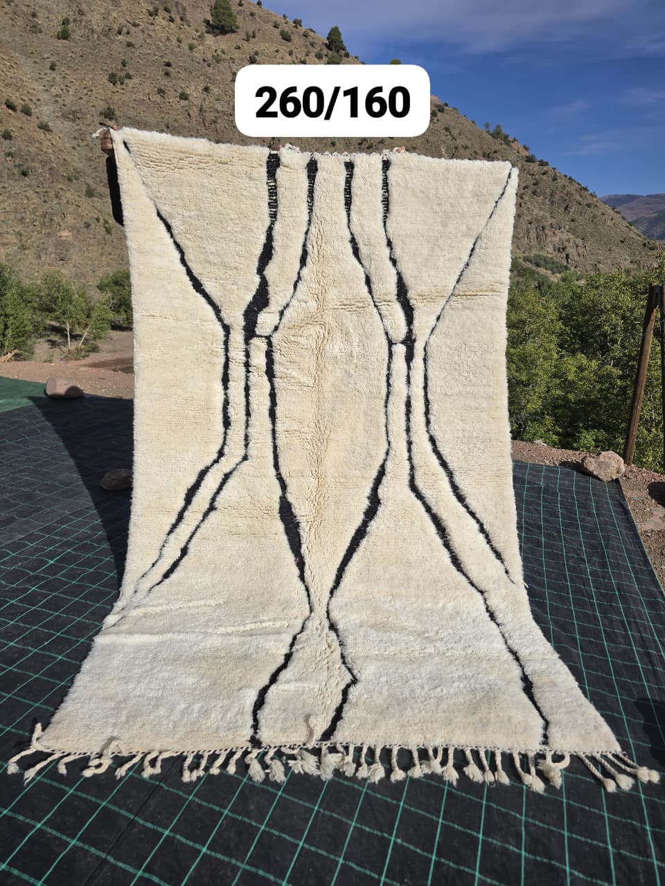 Beni Ouarain rug 160 x 270 cm - n°2528