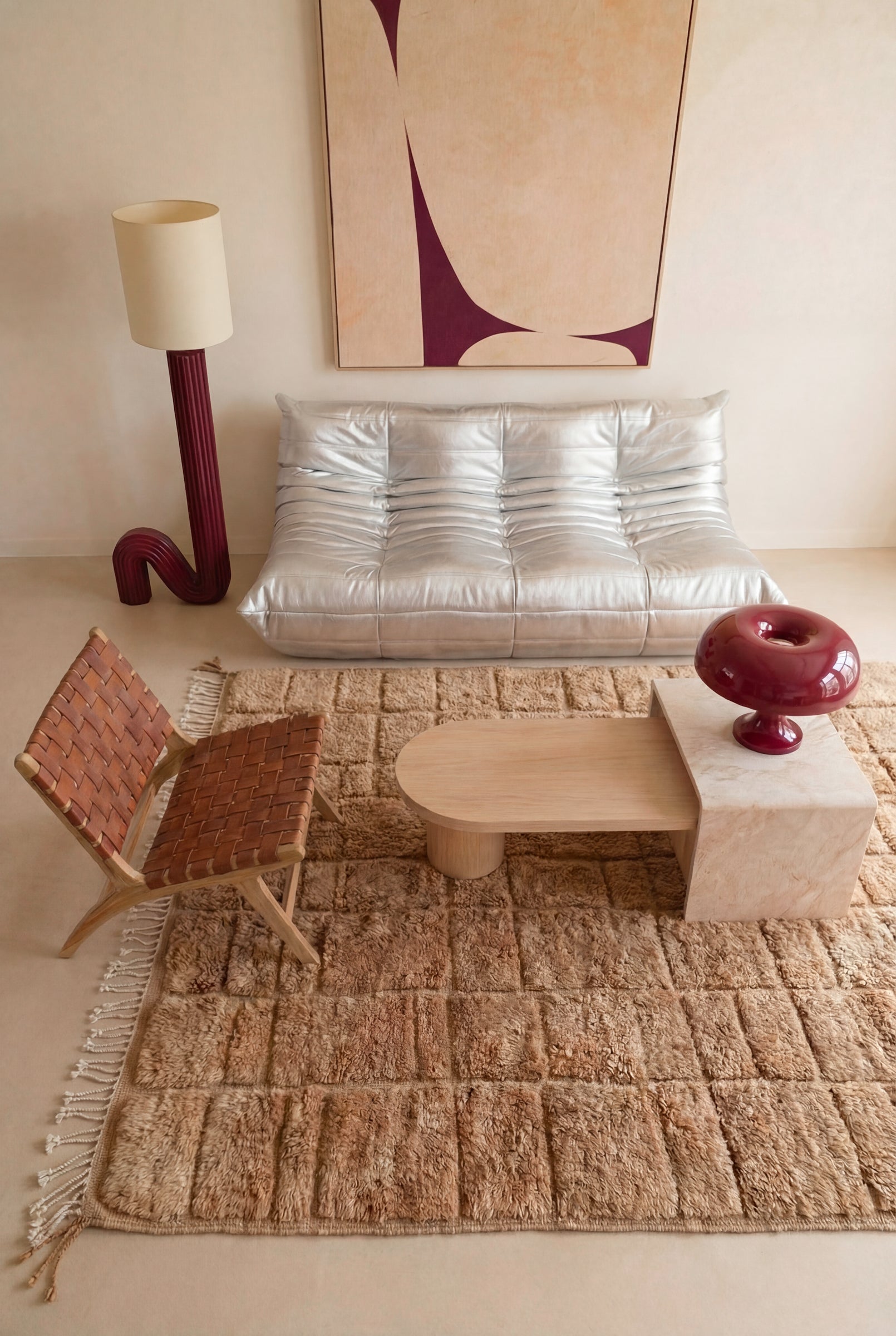 Alfombra bereber M'rirt - n°3003