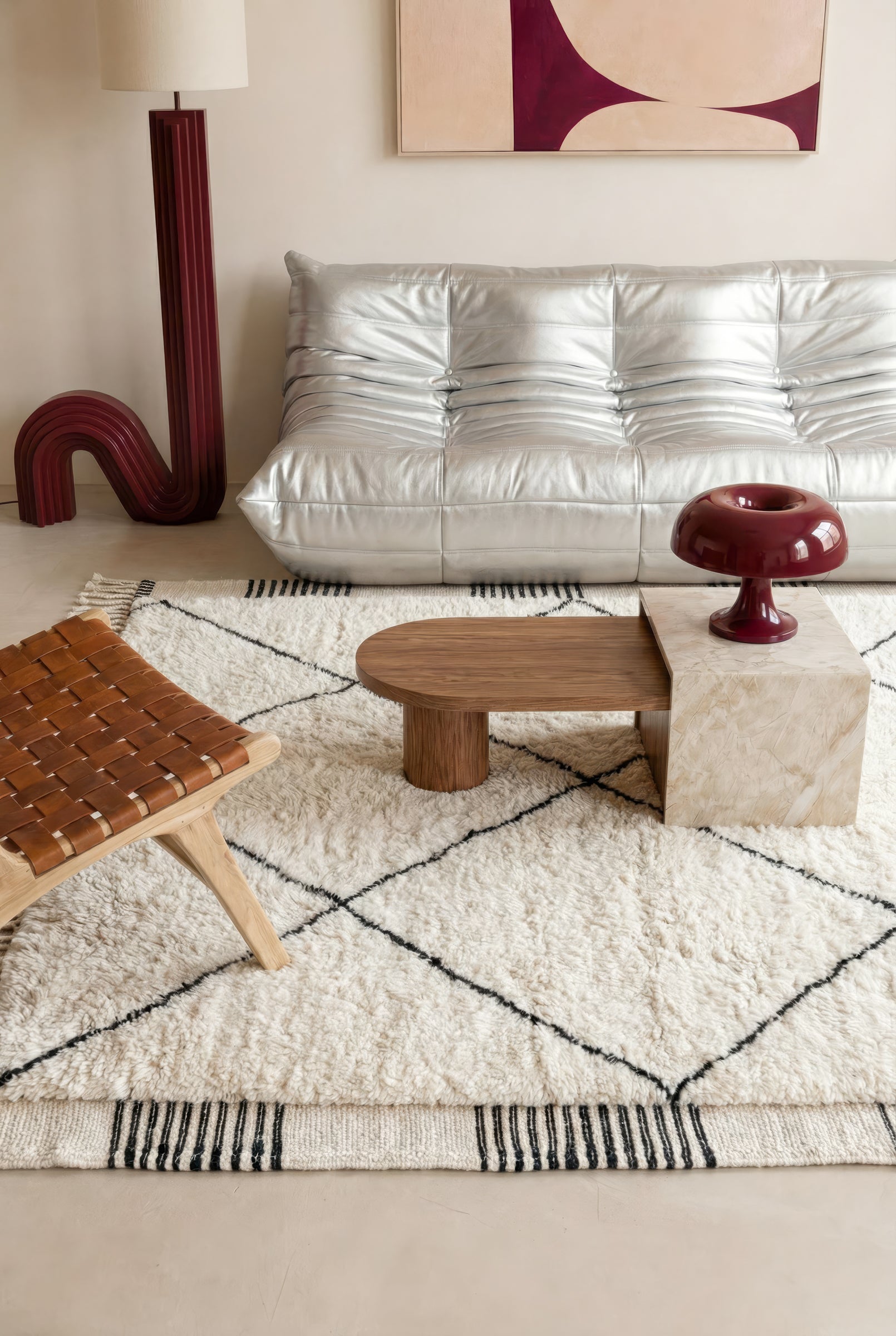 Berber rug M'rirt - n°1919