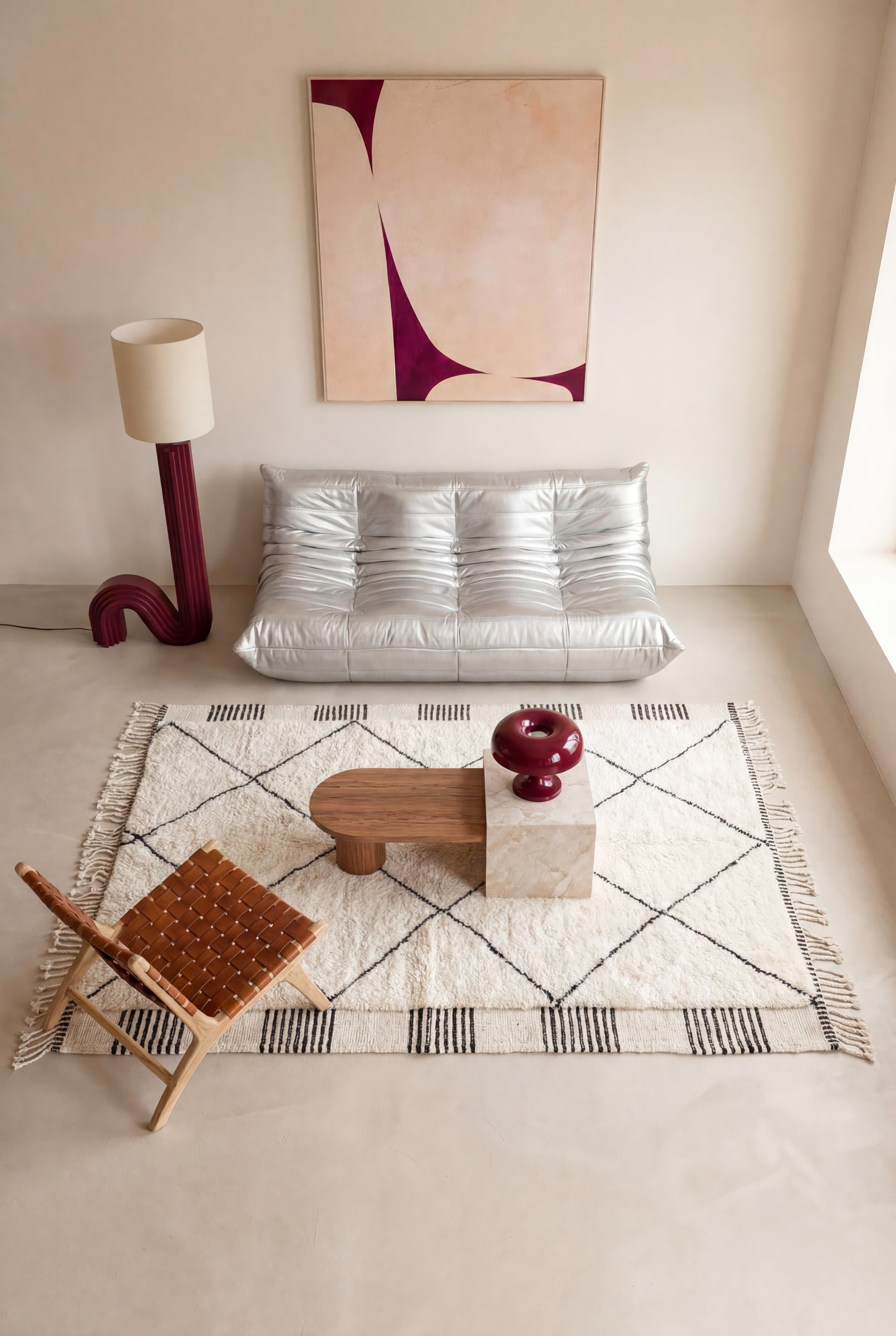 Berber rug M'rirt - n°1919