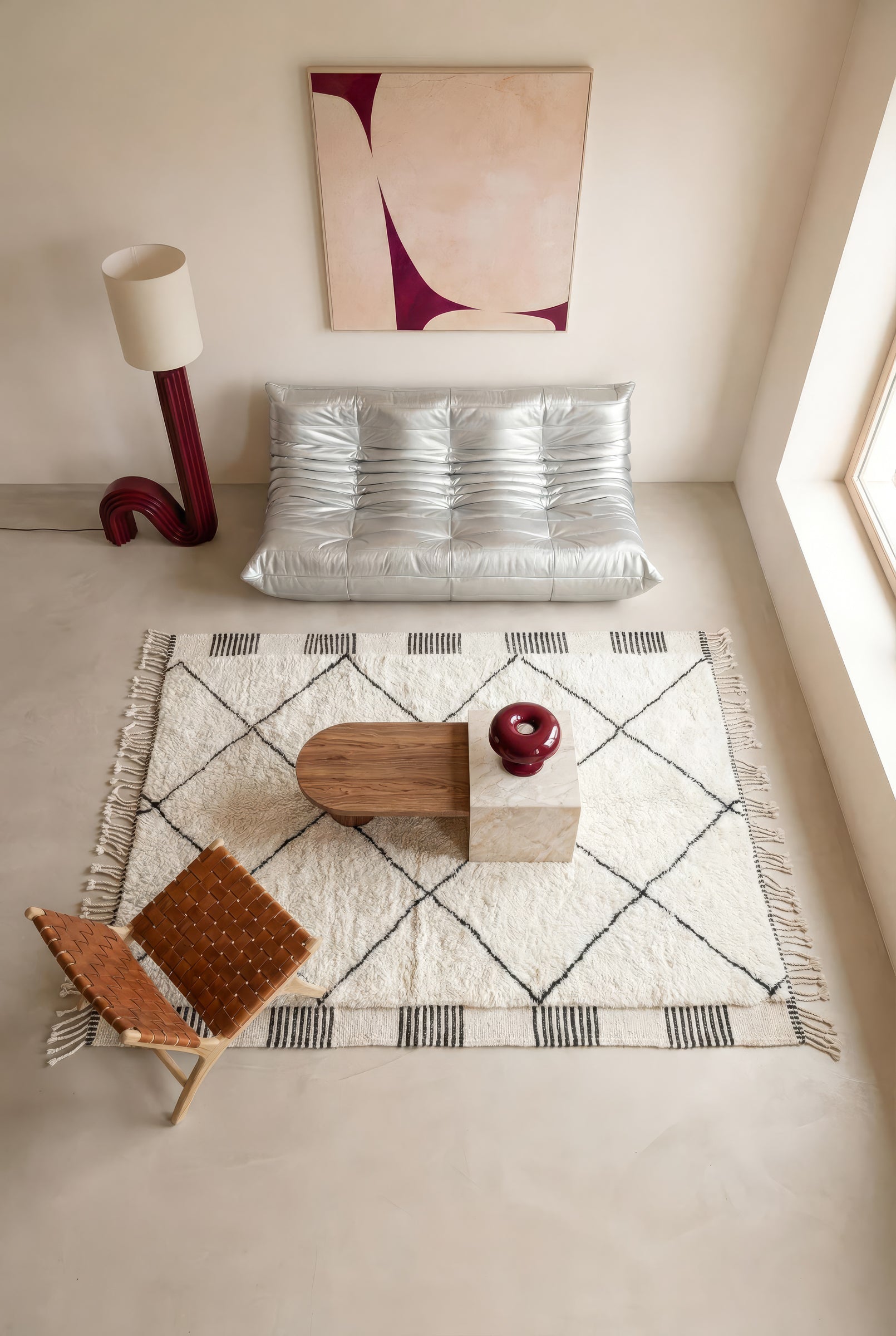 Berber tapijt M'rirt - n°1919