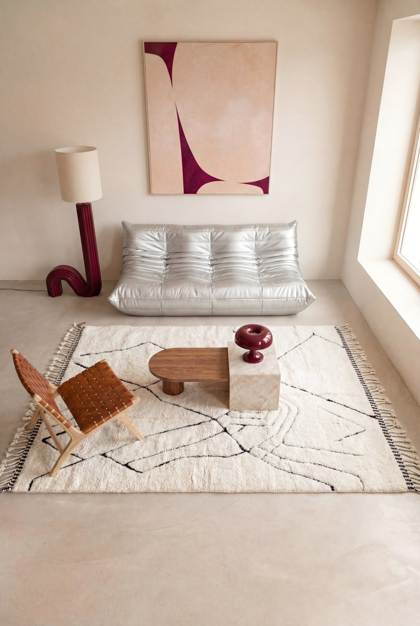 Berber tapijt M'rirt - n°960