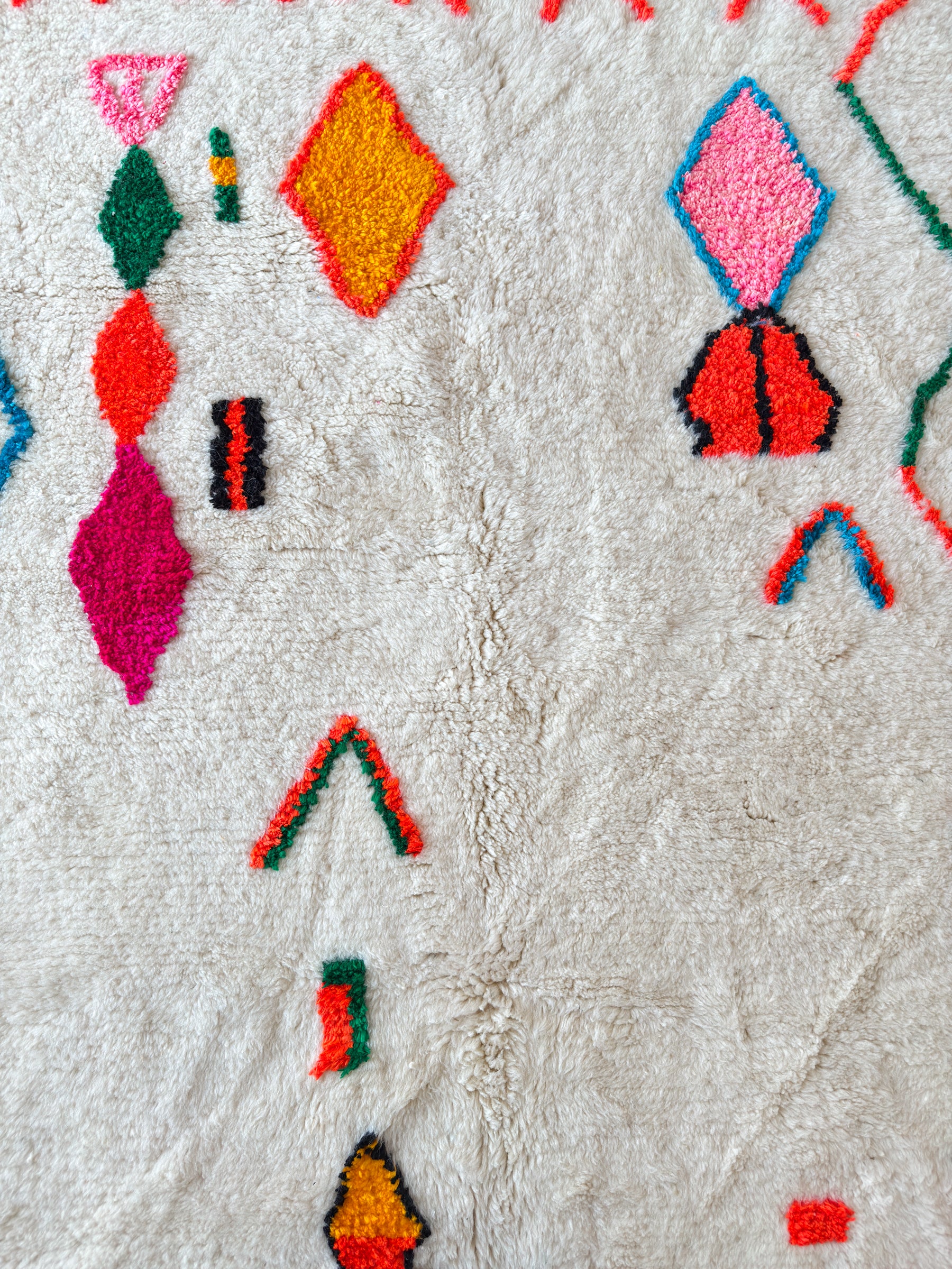 Colorful Berber rug 142 x 225 cm - No. 2470