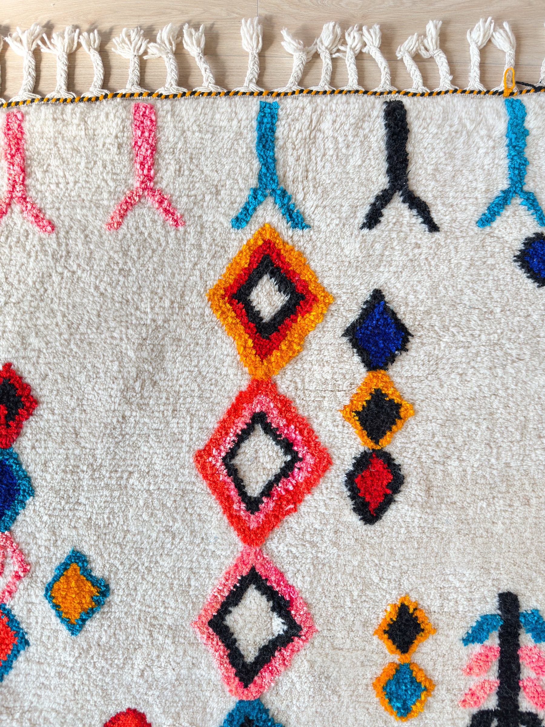 Colorful Berber rug 148 x 269 cm - No. 2481