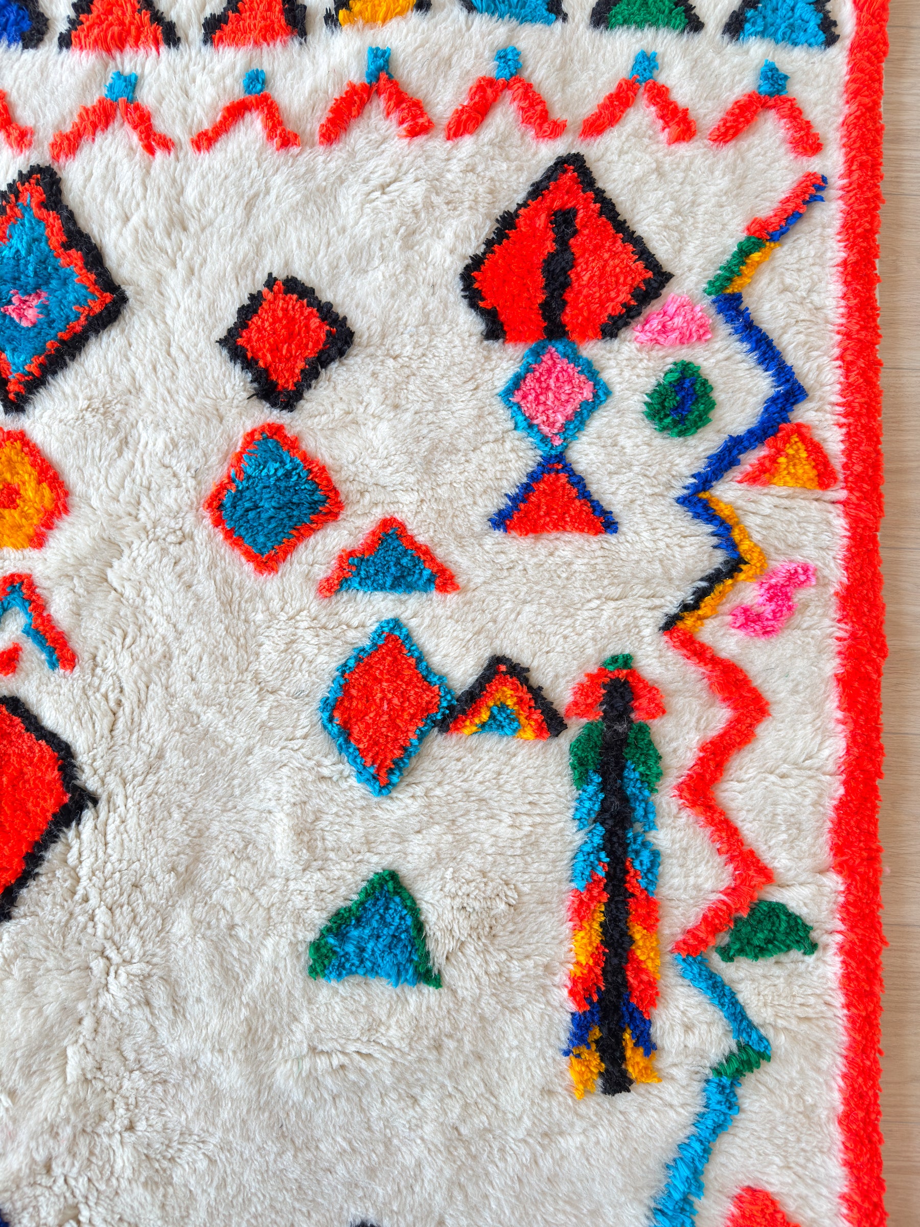 Colorful Berber rug 152 x 221 cm - No. 2471