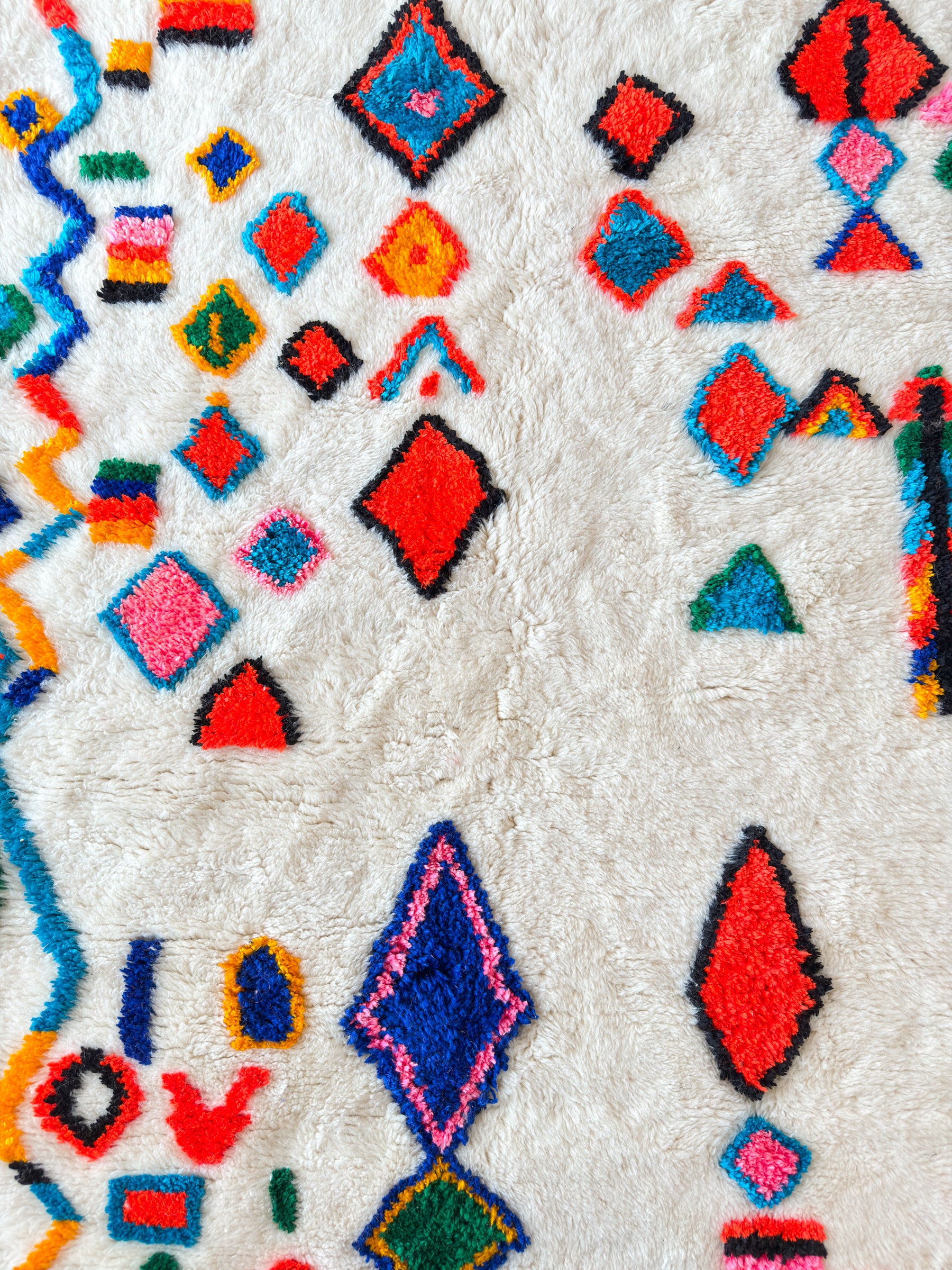 Colorful Berber rug 152 x 221 cm - No. 2471