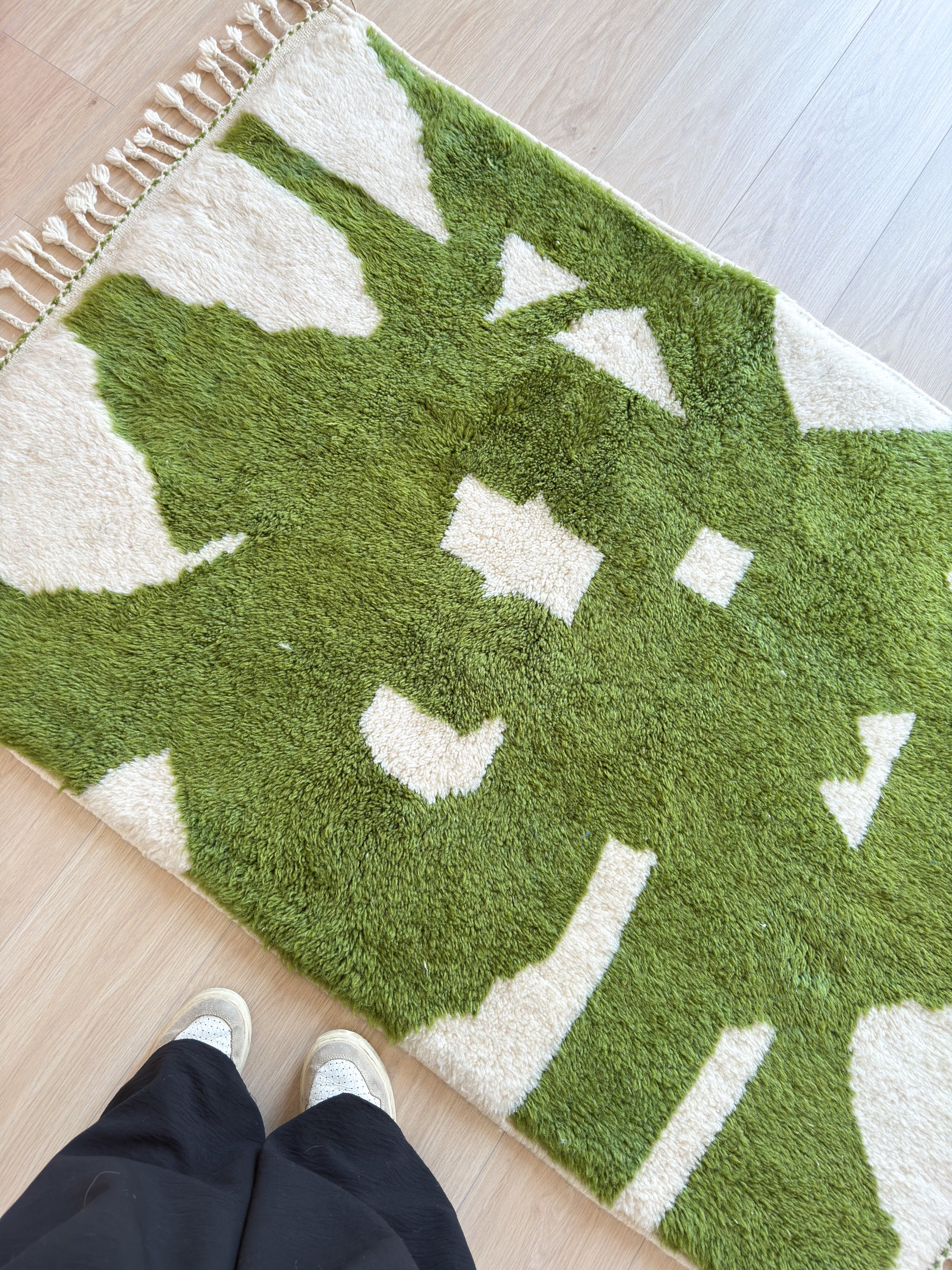 Colorful Berber rug 107 x 167 cm - No. 2513