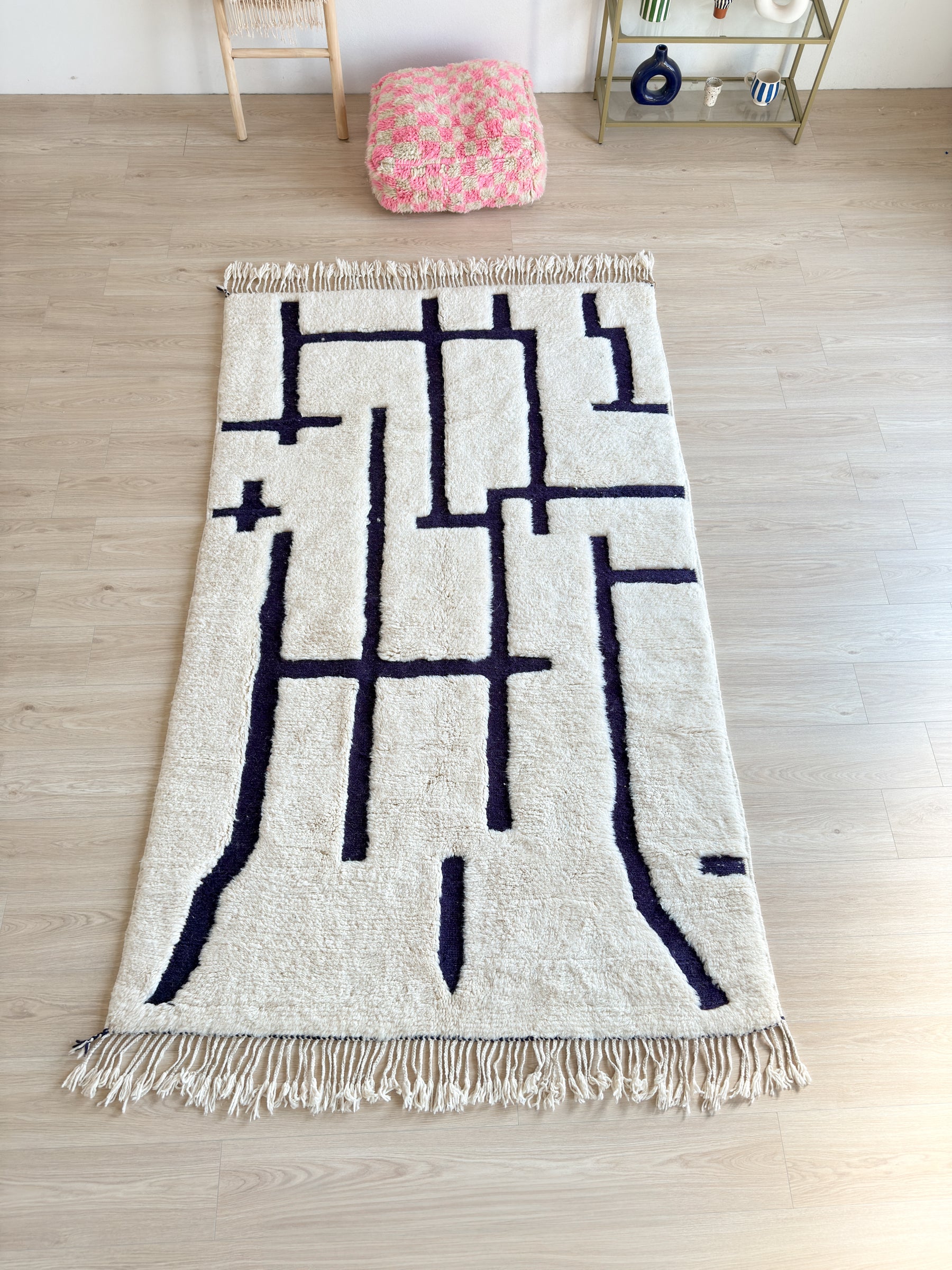 Beni Ouarain rug 156 x 274 cm - n°2515
