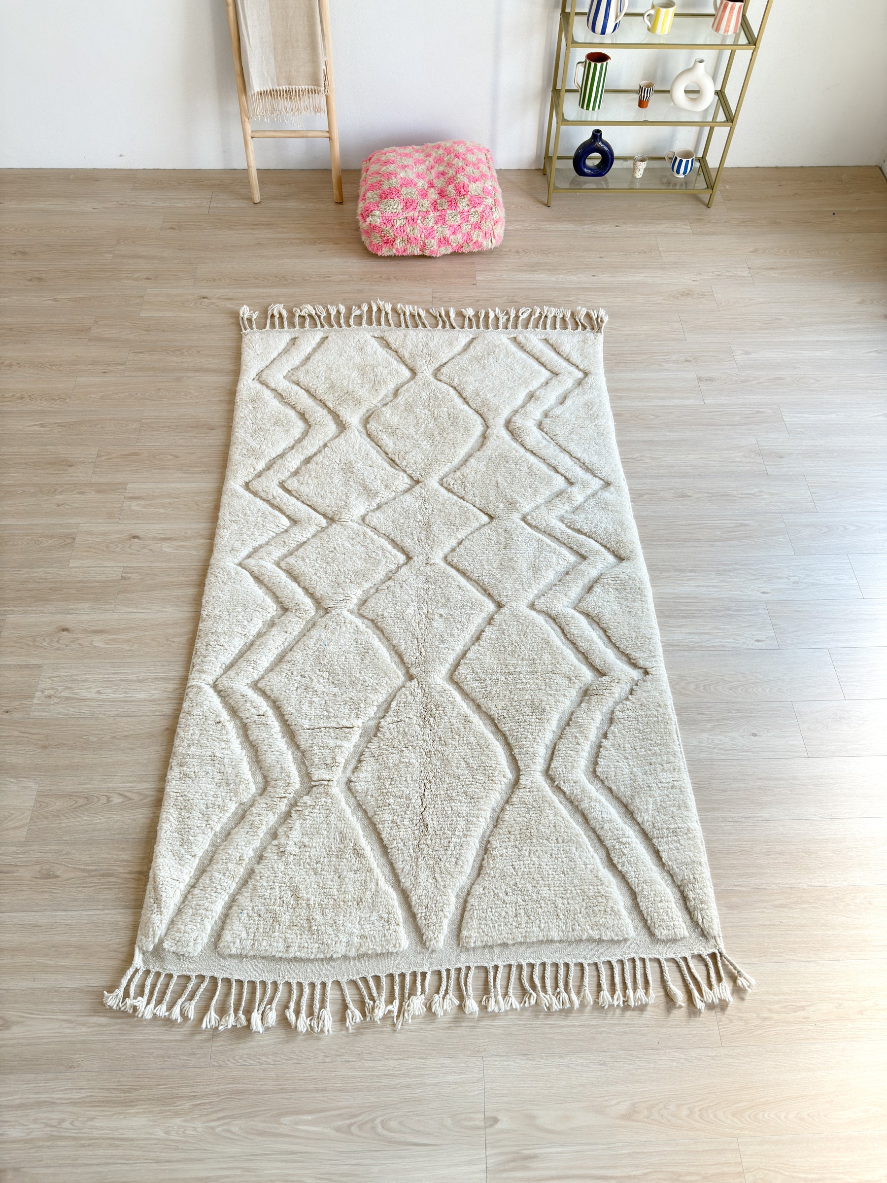 Beni Ouarain Tapijt 155 x 276 cm - n°2503