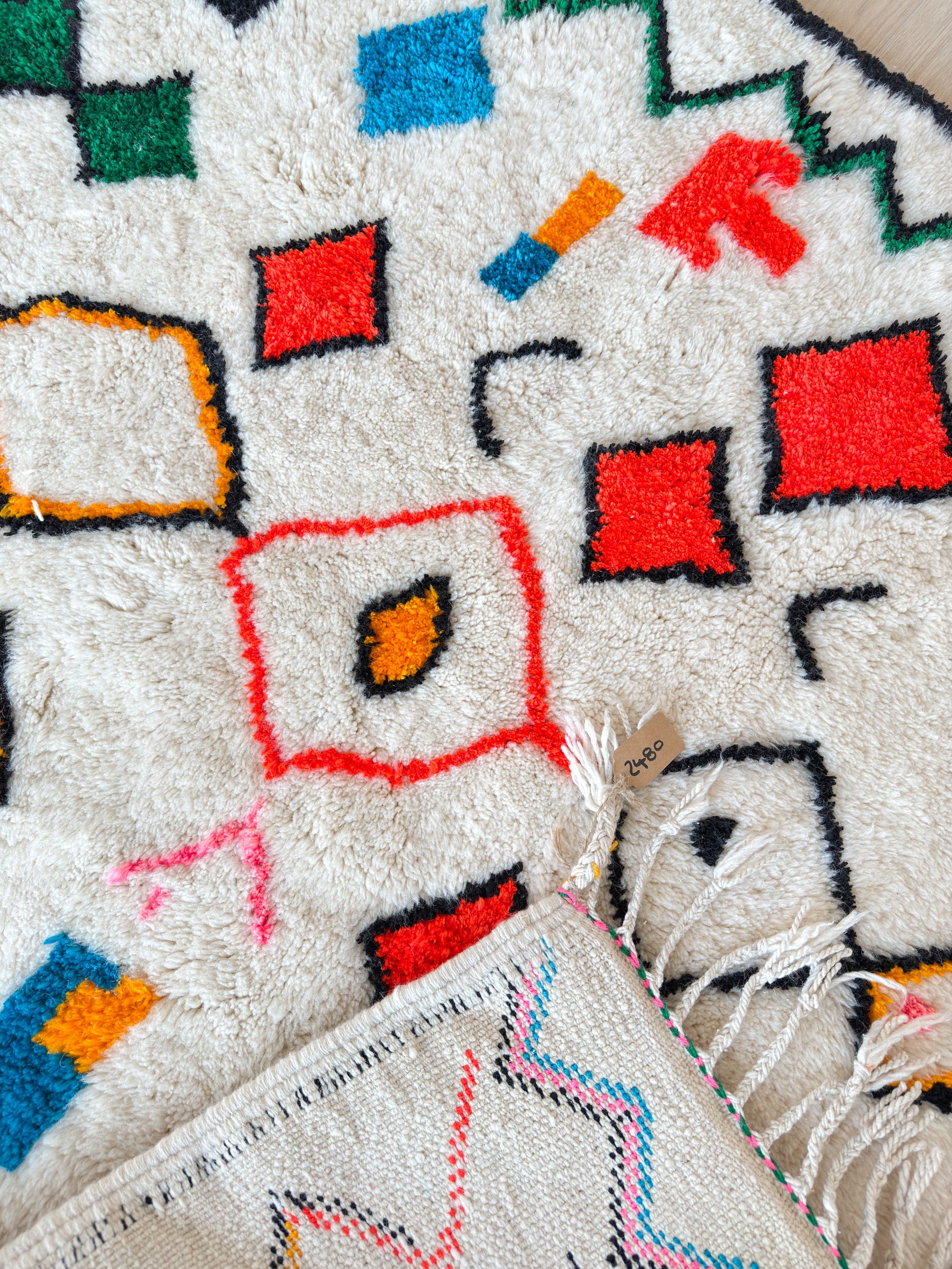 Colorful Berber rug 153 x 280 cm - No. 2480