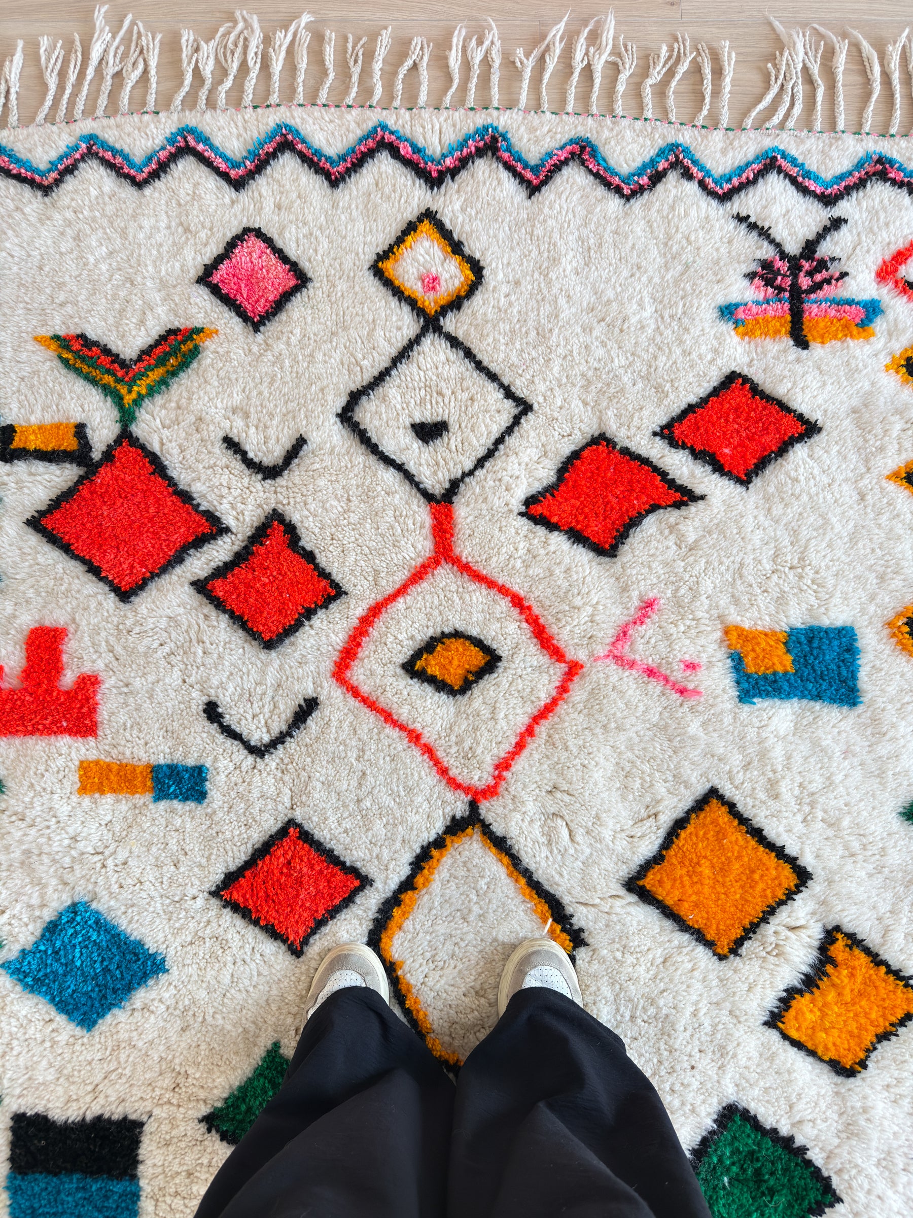Colorful Berber rug 153 x 280 cm - No. 2480
