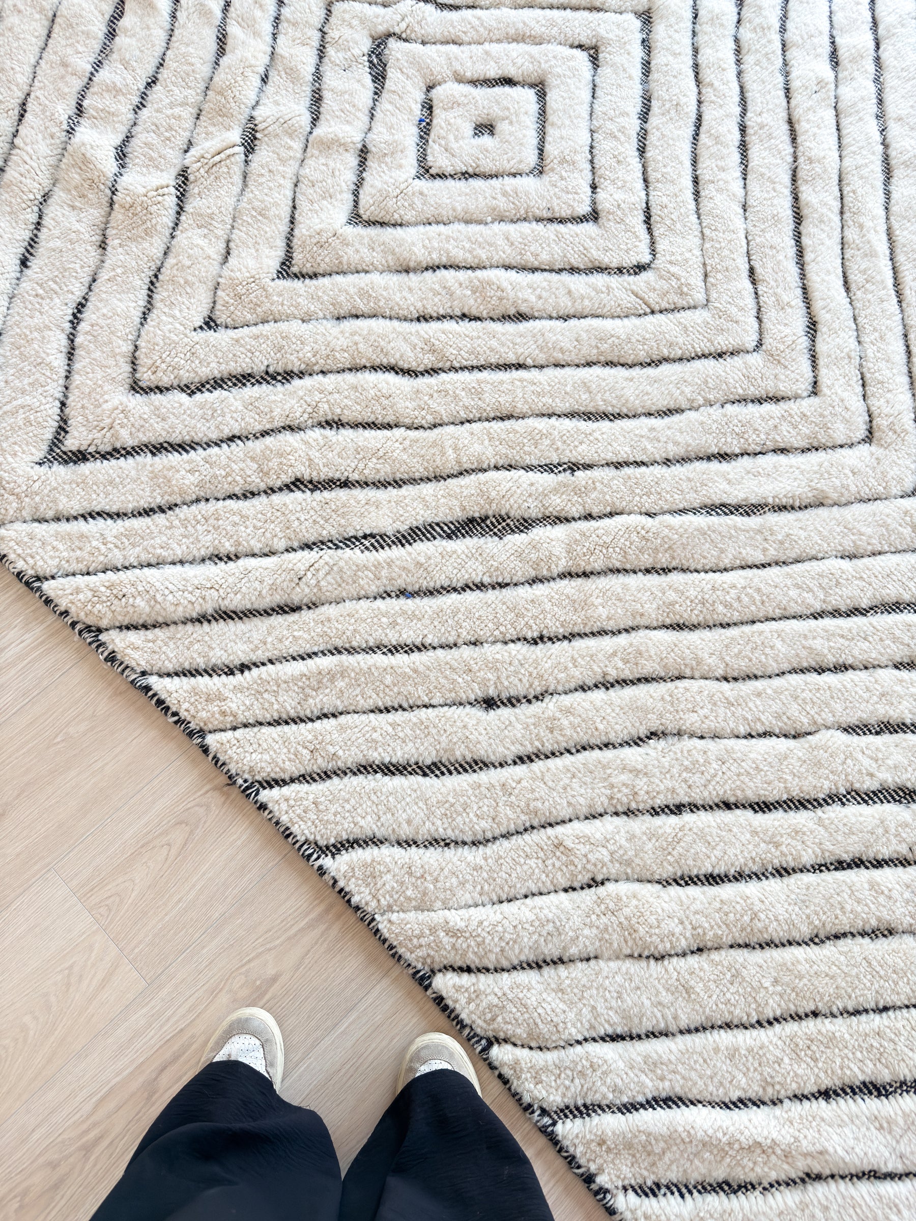 Beni Ouarain rug 195 x 360 cm - n°2501