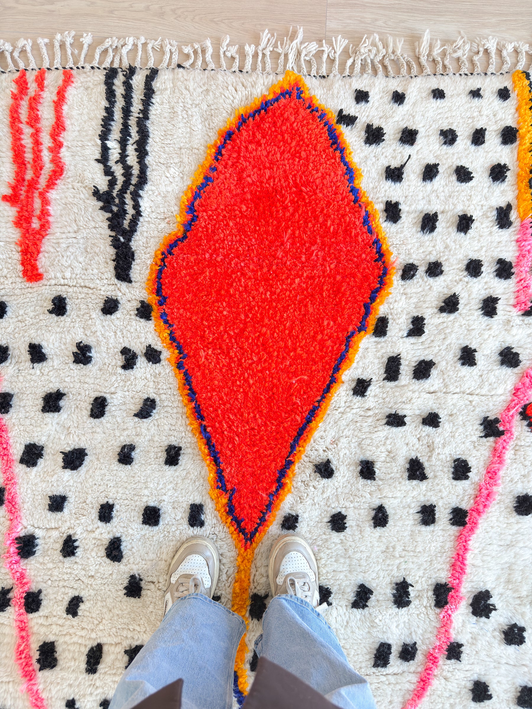 Tapete berbere colorido 155 x 260 cm - n°2497