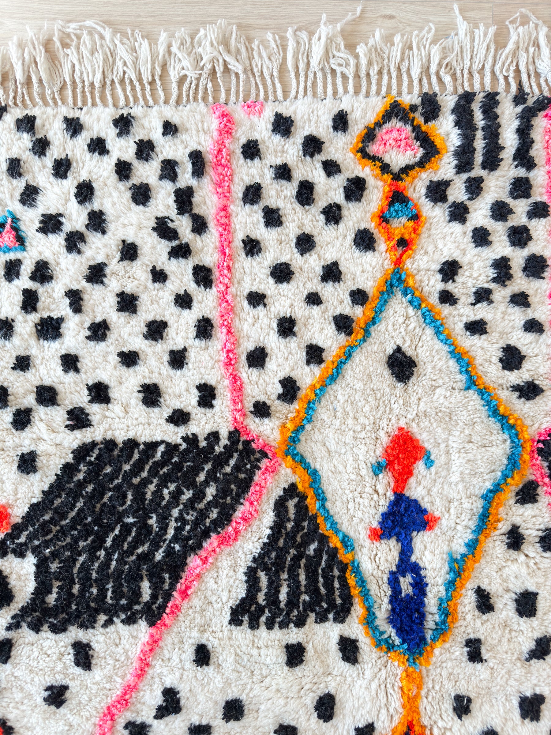 Colorful Berber Rug 157 x 220 cm - n°2492