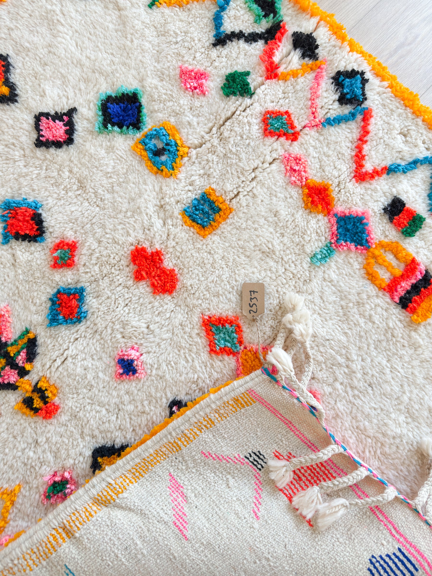 Colorful Berber Rug 119 x 197 cm - n°2537