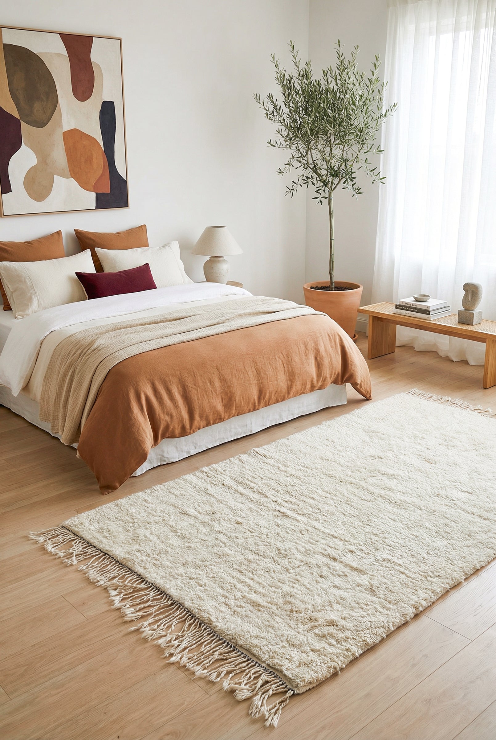 Tapis Beni Ouarain 146 x 300 cm - n°2205