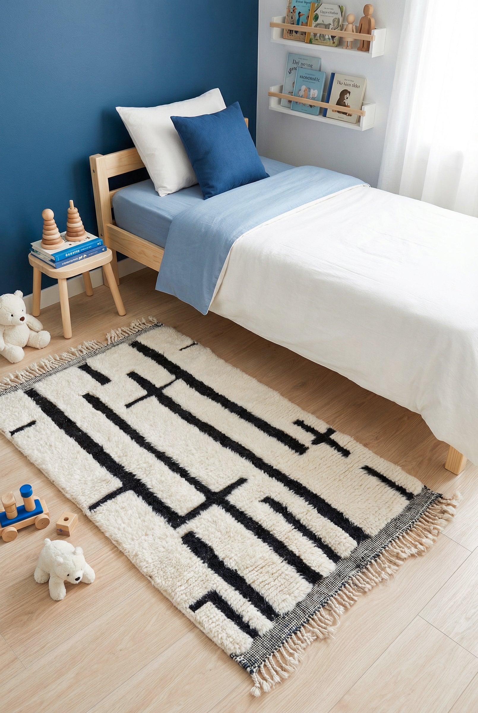 Beni Ouarain Teppich 97 x 163 cm – Nr. 2282