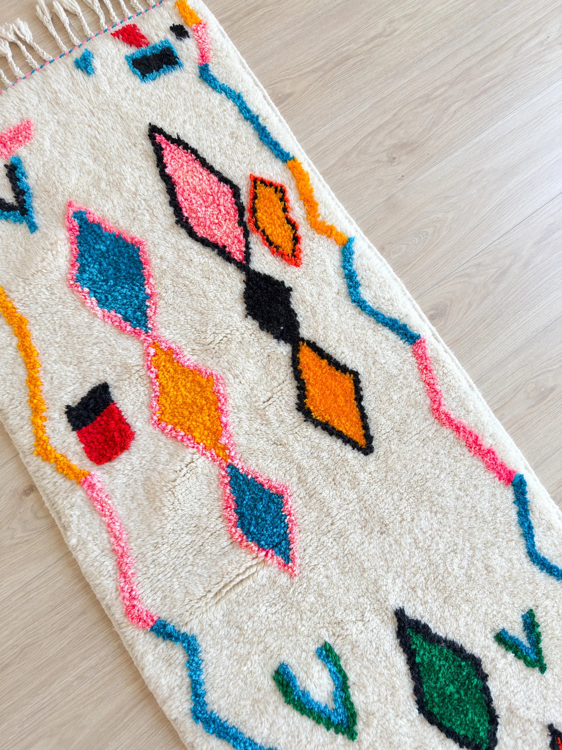 Kleurrijk Berbers loperkleed 77 x 342 cm - nr. 2433