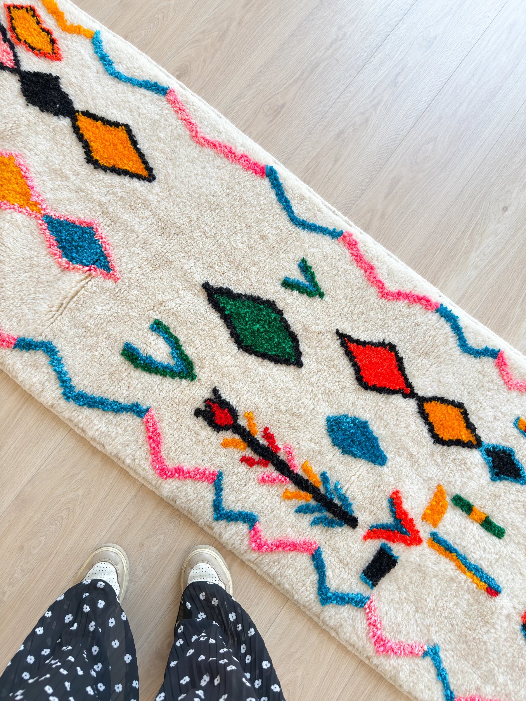 Kleurrijk Berbers loperkleed 77 x 342 cm - nr. 2433