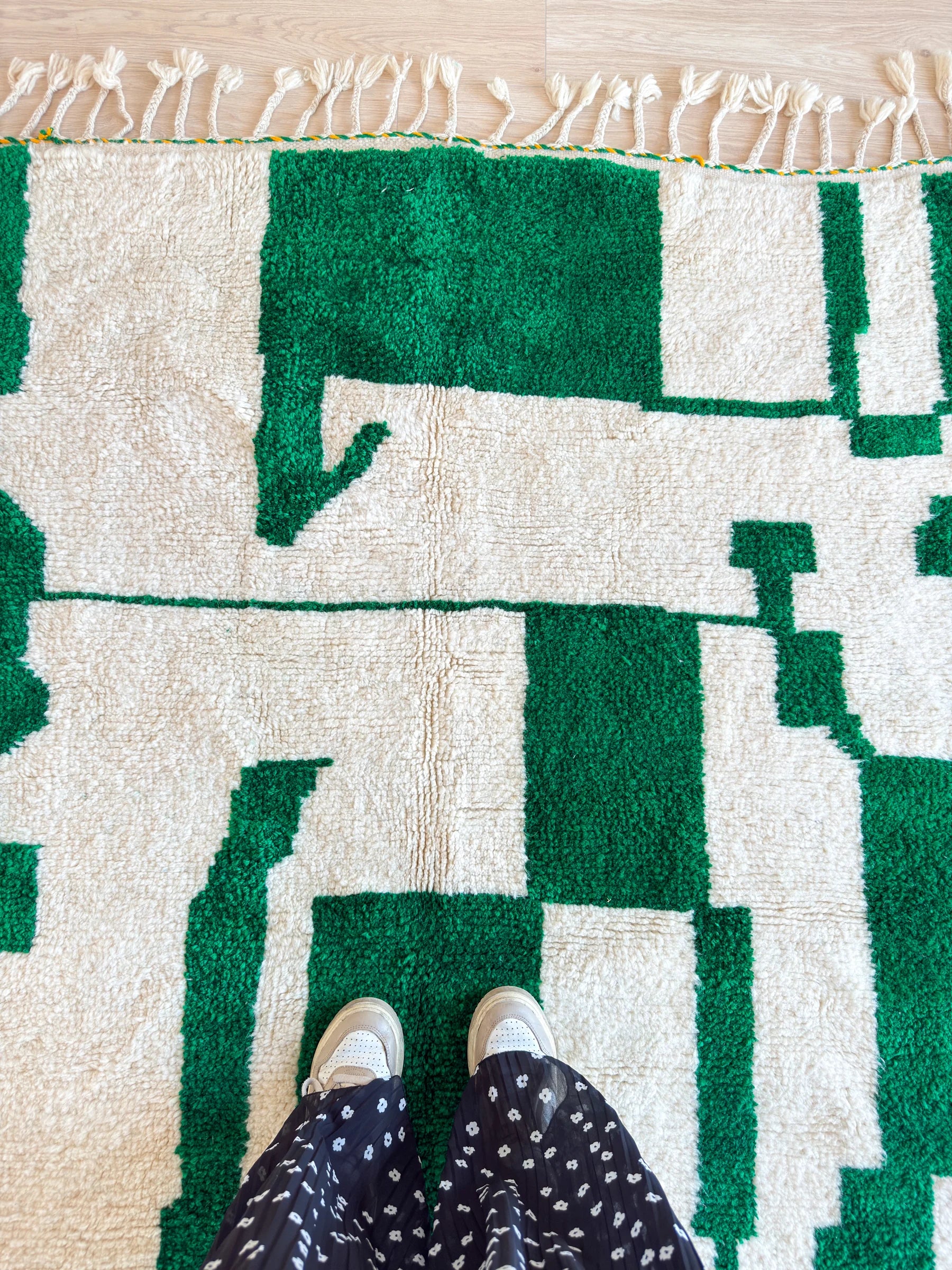 Bunter Berberteppich 151 x 260 cm - Nr. 2548