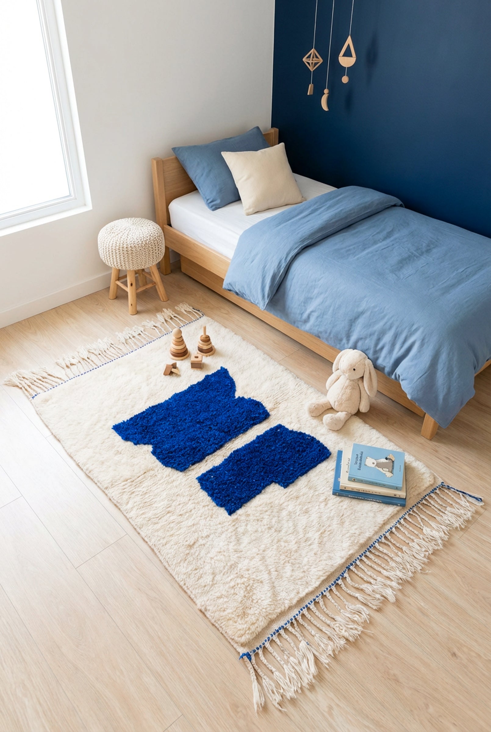 Tapis berbère coloré 107 x 175 cm - n°2422