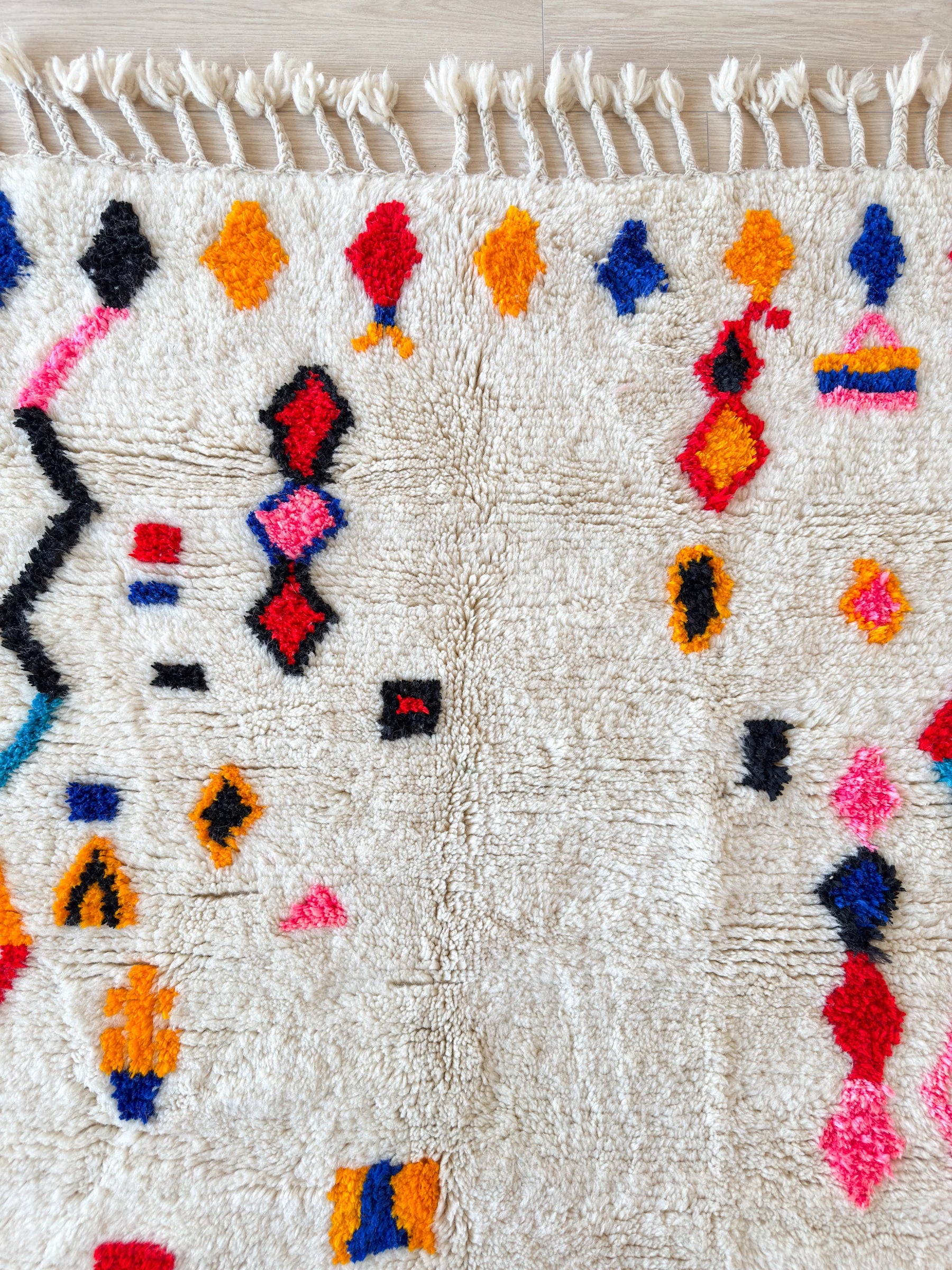 Colorful Berber Rug 119 x 203 cm - n°2567