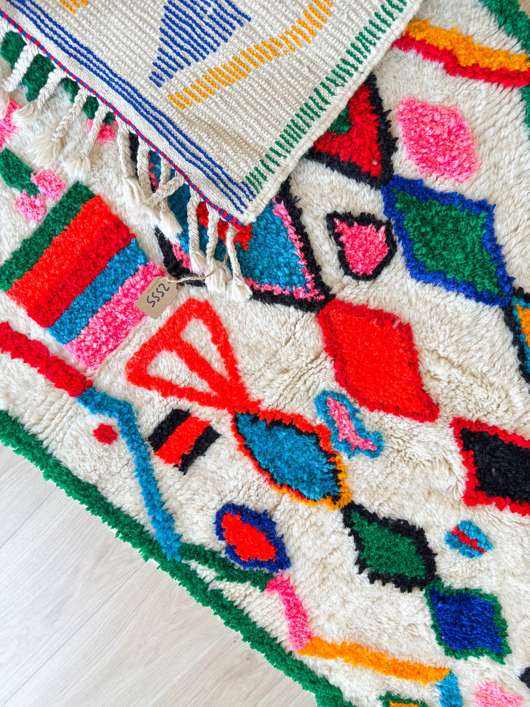 Colorful Berber Rug 97 x 163 cm - n°2555