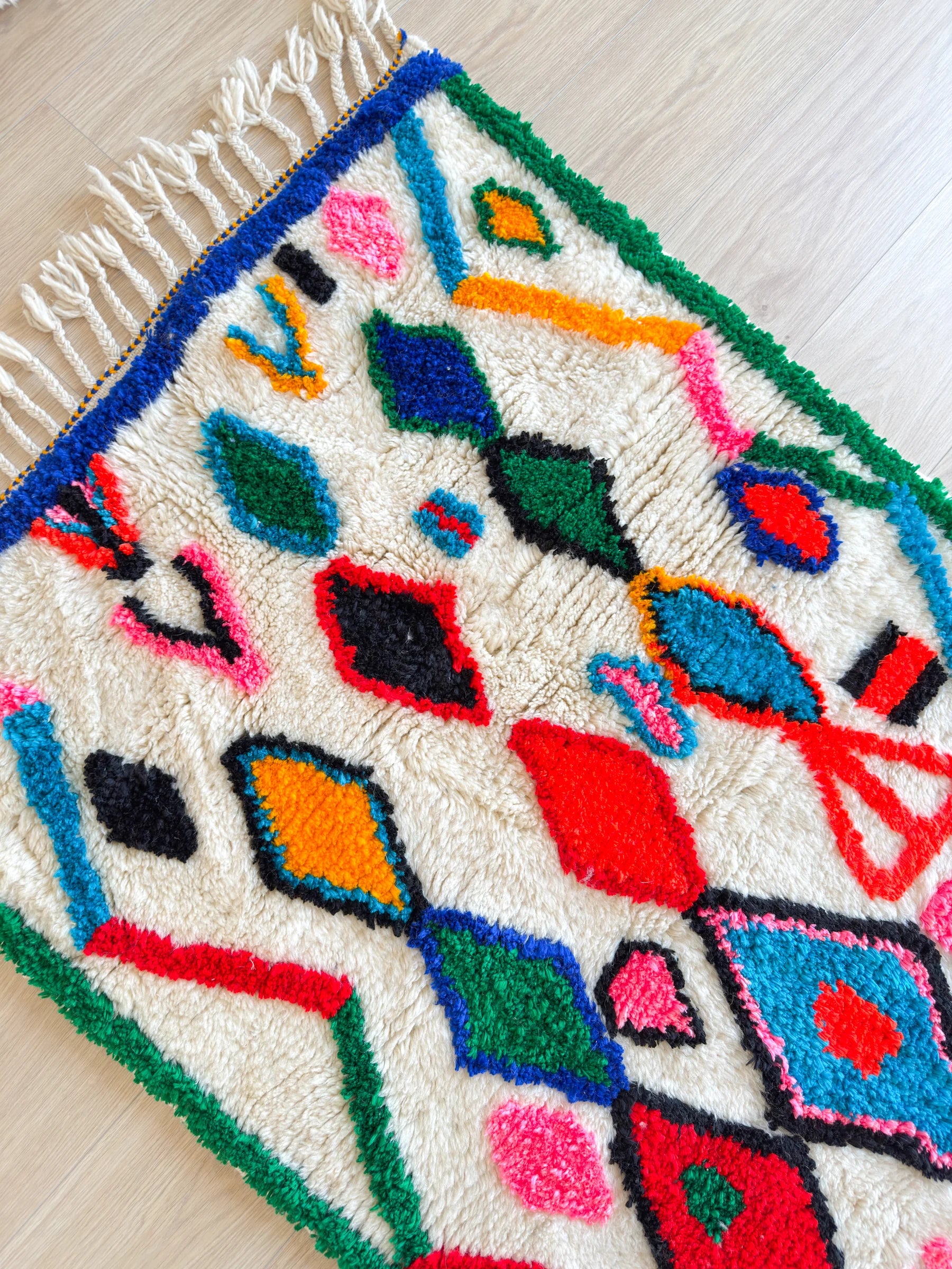 Colorful Berber Rug 97 x 163 cm - n°2555