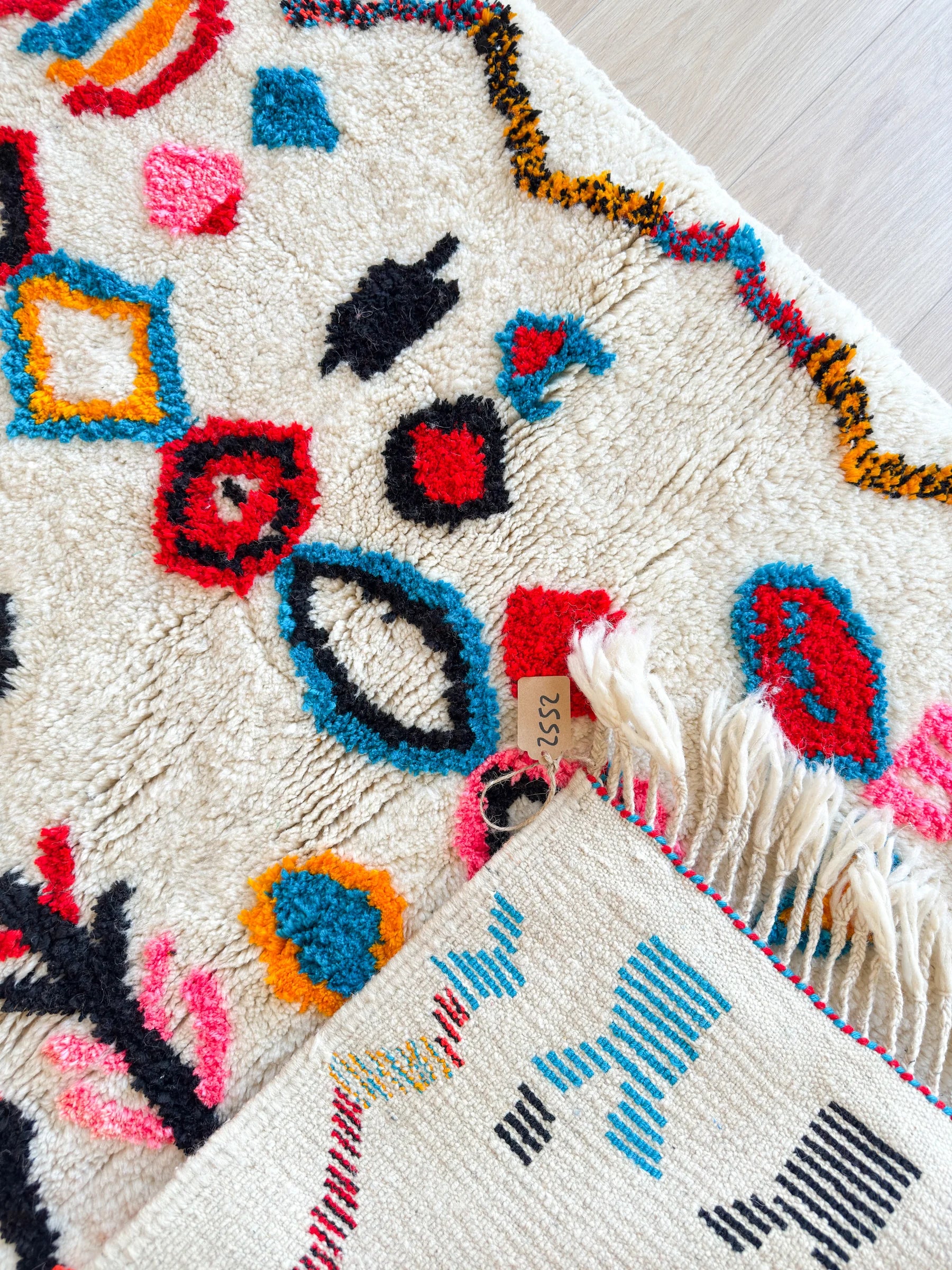 Colorful Berber Rug 100 x 176 cm - n°2552