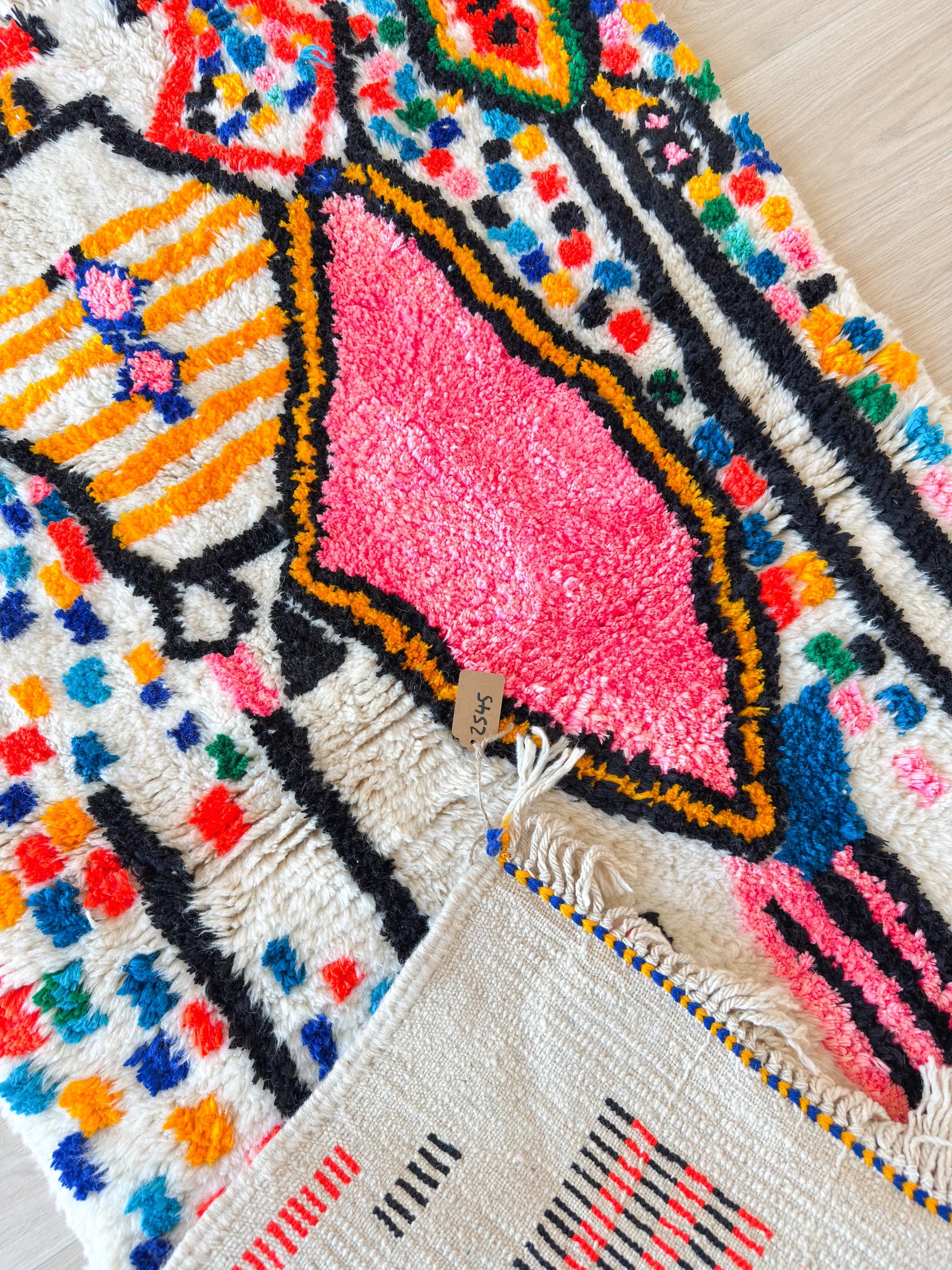 Colorful Berber Rug 107 x 173 cm - n°2545