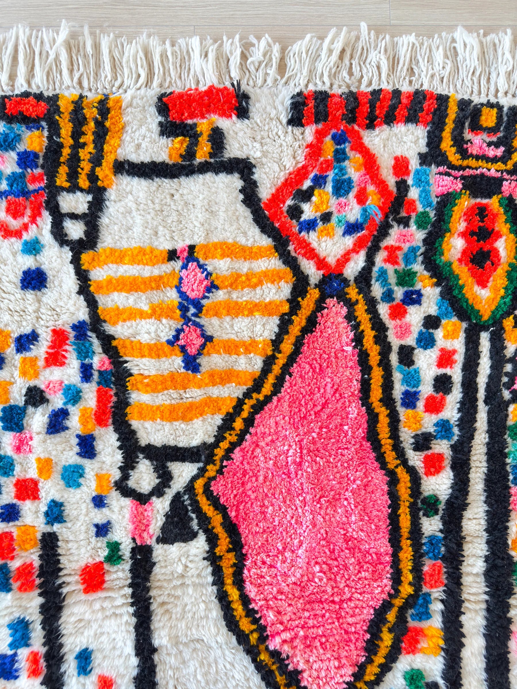 Colorful Berber Rug 107 x 173 cm - n°2545