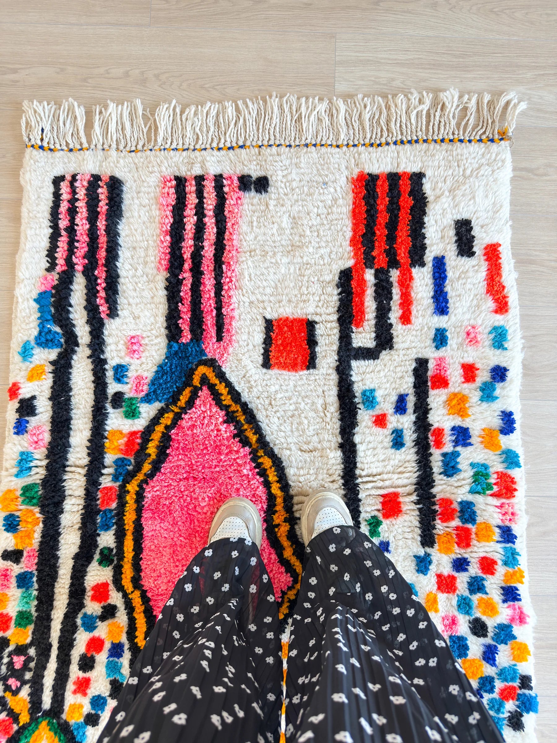 Colorful Berber Rug 107 x 173 cm - n°2545